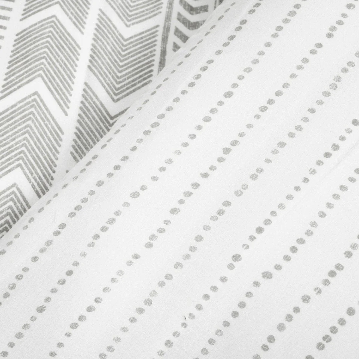 Hygge Geo Reversible Cotton Duvet Cover 3 Piece Set - Image 25