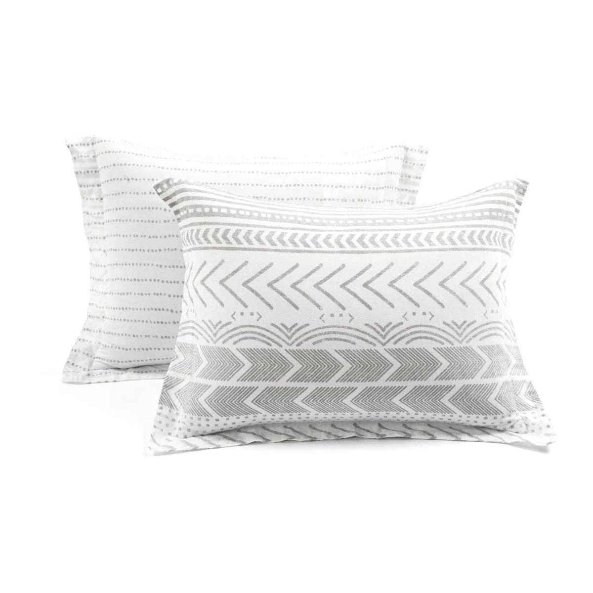 Hygge Geo Reversible Cotton Duvet Cover 3 Piece Set - Image 28
