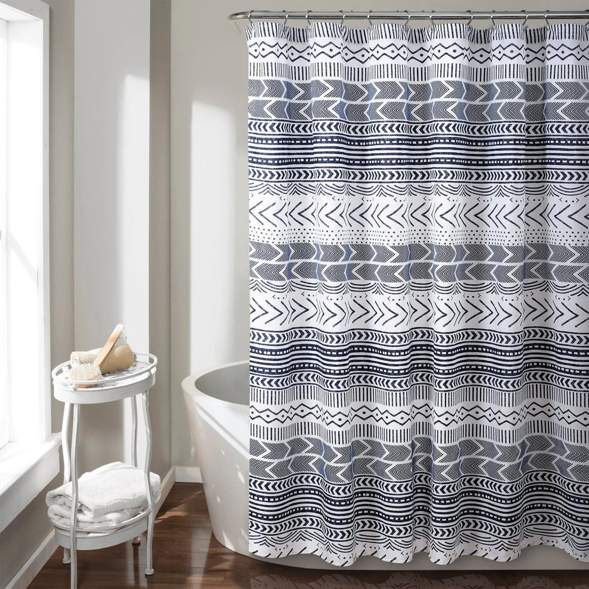 Hygge Geo Shower Curtain - Image 2