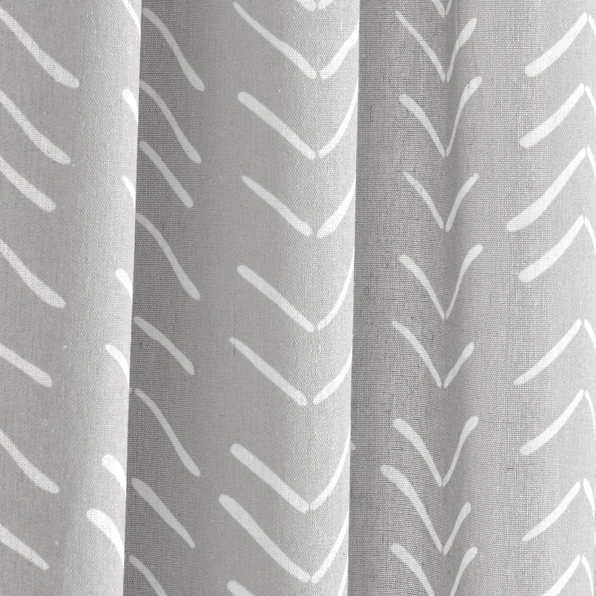 Hygge Modern Arrow Faux Linen Shower Curtain - Image 17