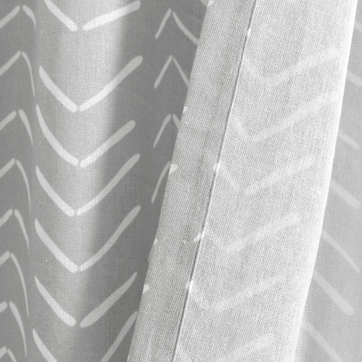 Hygge Modern Arrow Faux Linen Shower Curtain - Image 19