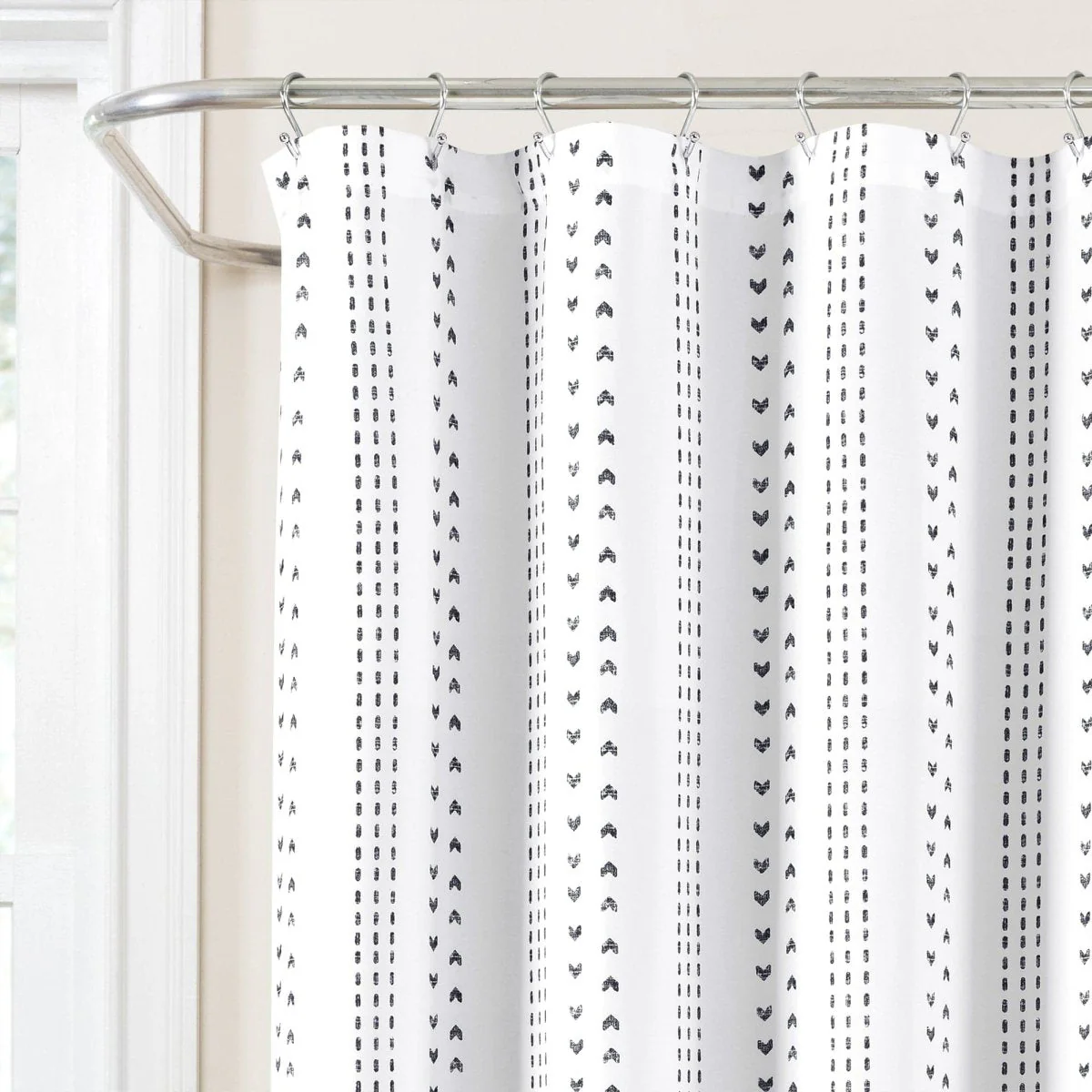Hygge Stripe Shower Curtain - Image 5
