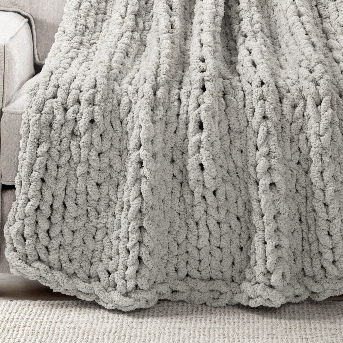 Hygge Ultra Soft Chenille Chunky Knit Throw - Image 13
