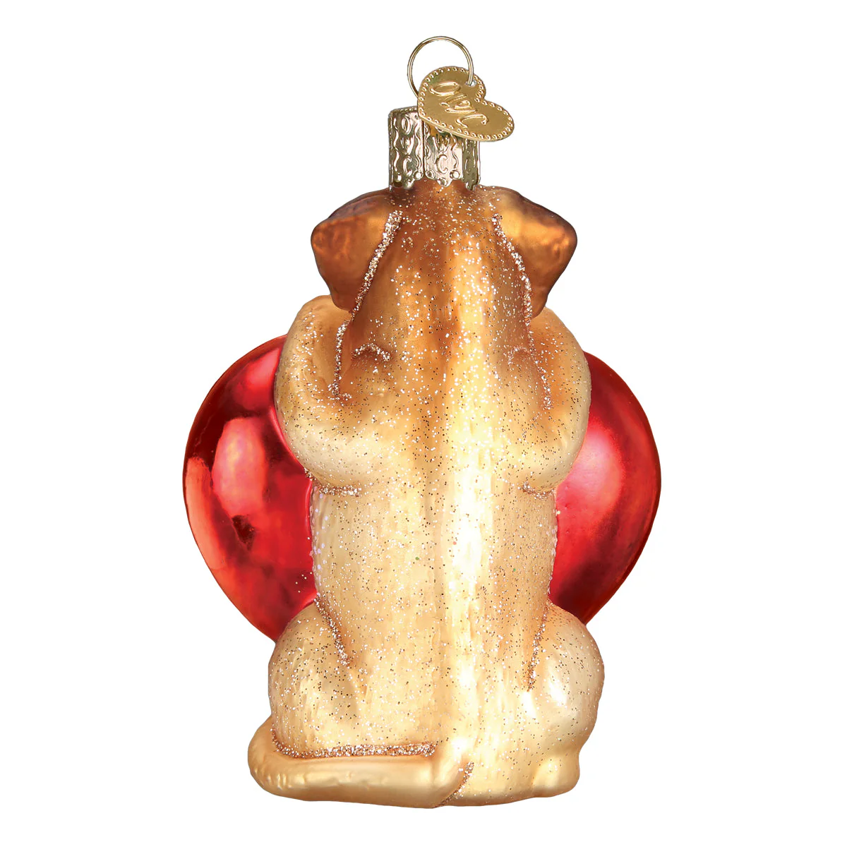 I Love My Dog Ornament by Old World Christmas - Image 4