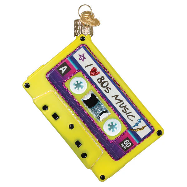I Love The 80s Ornament - Image 2