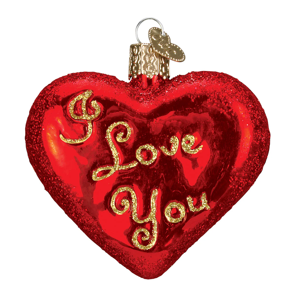 I Love You Heart Ornament - Image 2