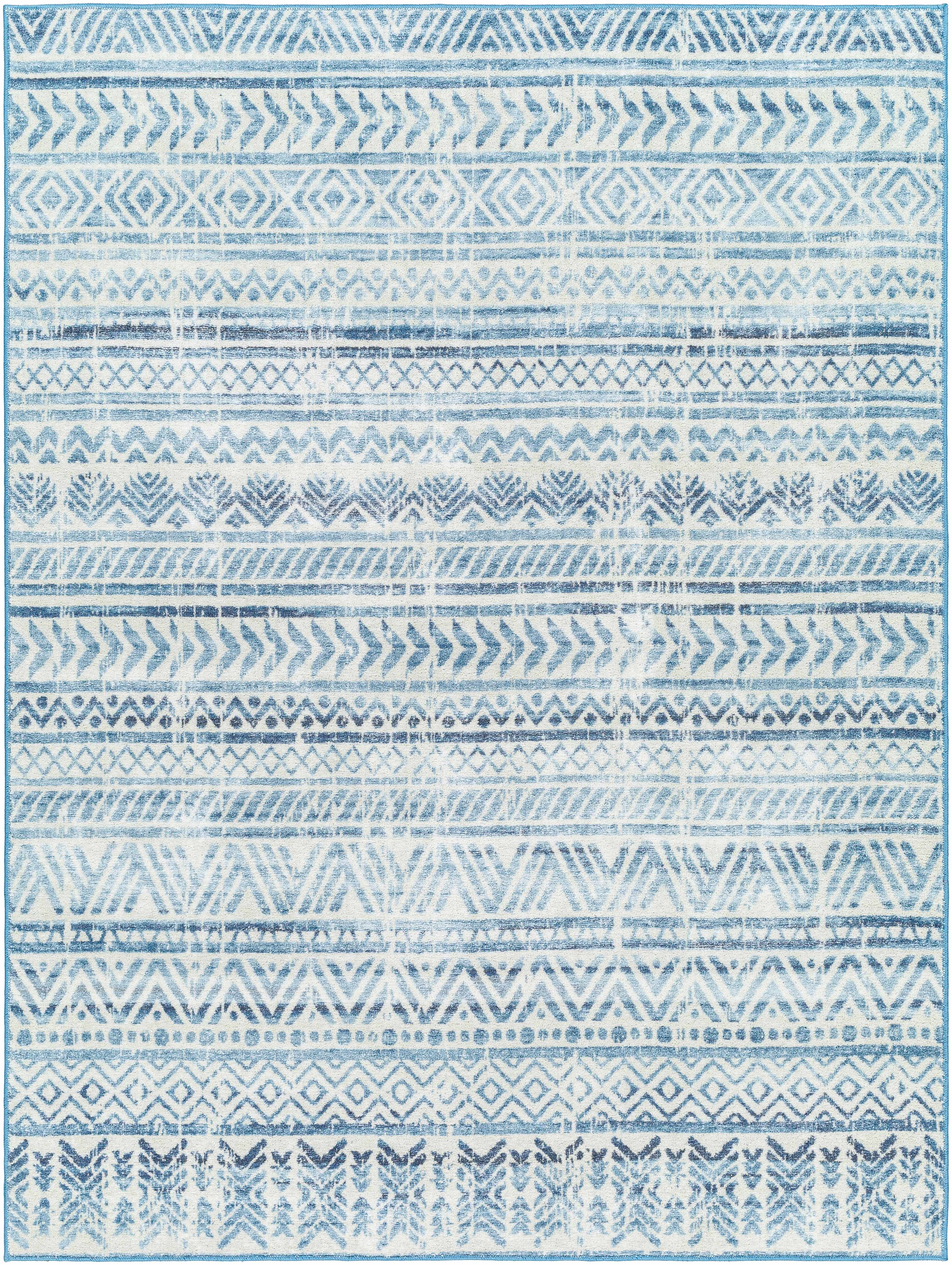 Ianna Arctic Stone Washable Area Rug - Clearance