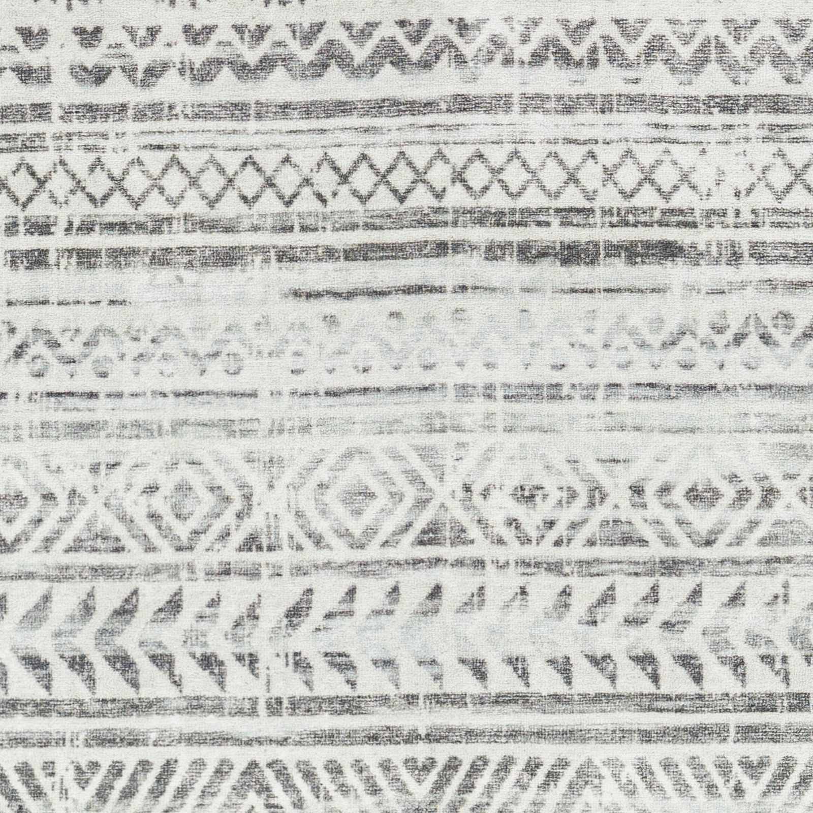 Ianna Light Gray Washable Area Rug - Clearance - Image 8