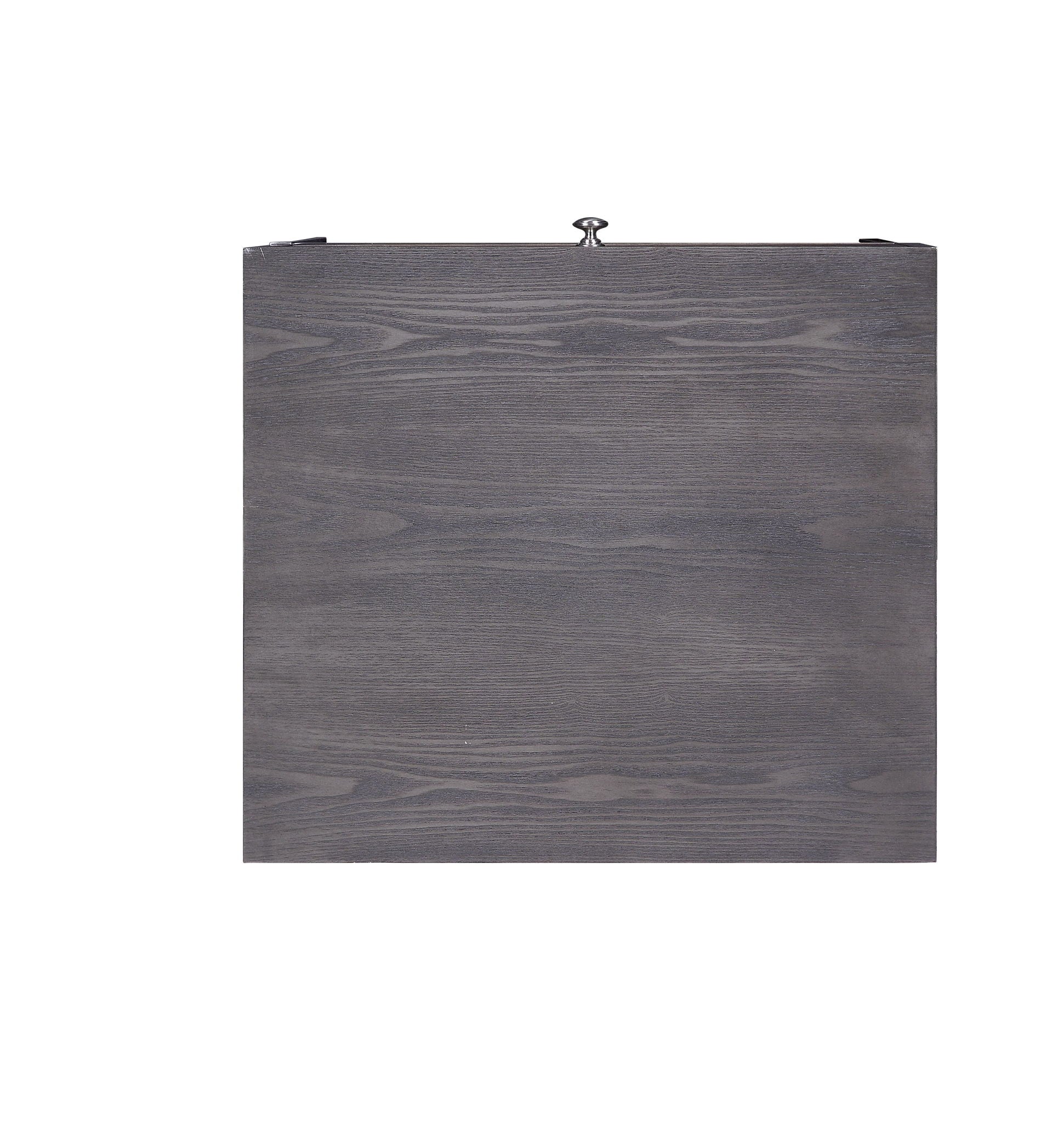 Iban - End Table - Gray Oak / Chrome - Image 2
