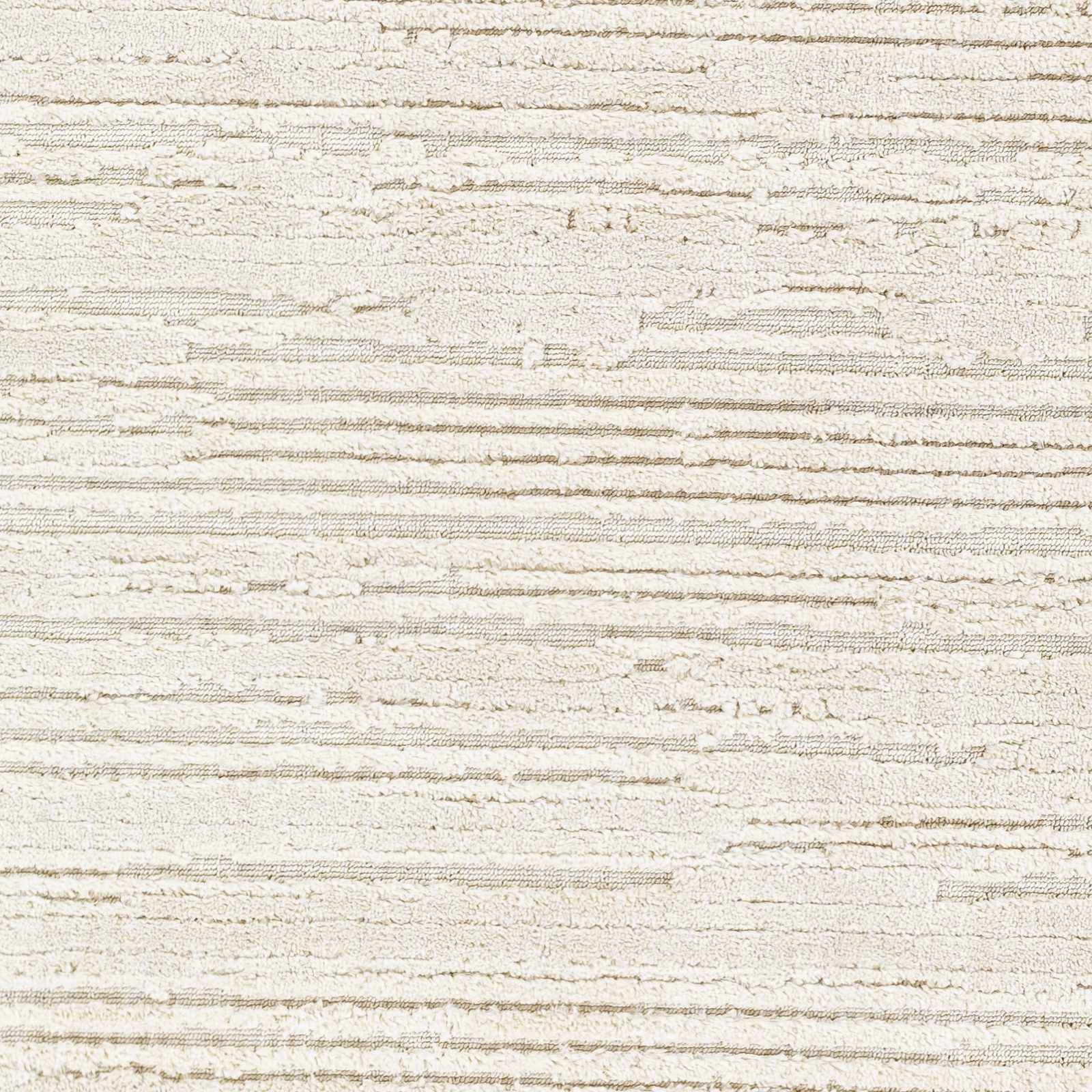 Ibarra Textured Ivory High/Low Pile Rug with Tassels - Image 15