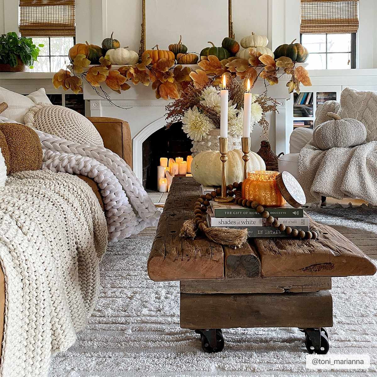 Ibarra Textured Ivory High/Low Pile Rug with Tassels - Image 4