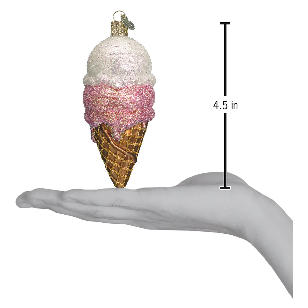 Ice Cream Cone Ornament - Image 4