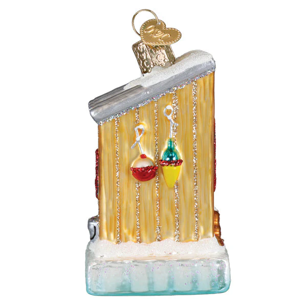 Ice Fishing Shanty Ornament - Image 3
