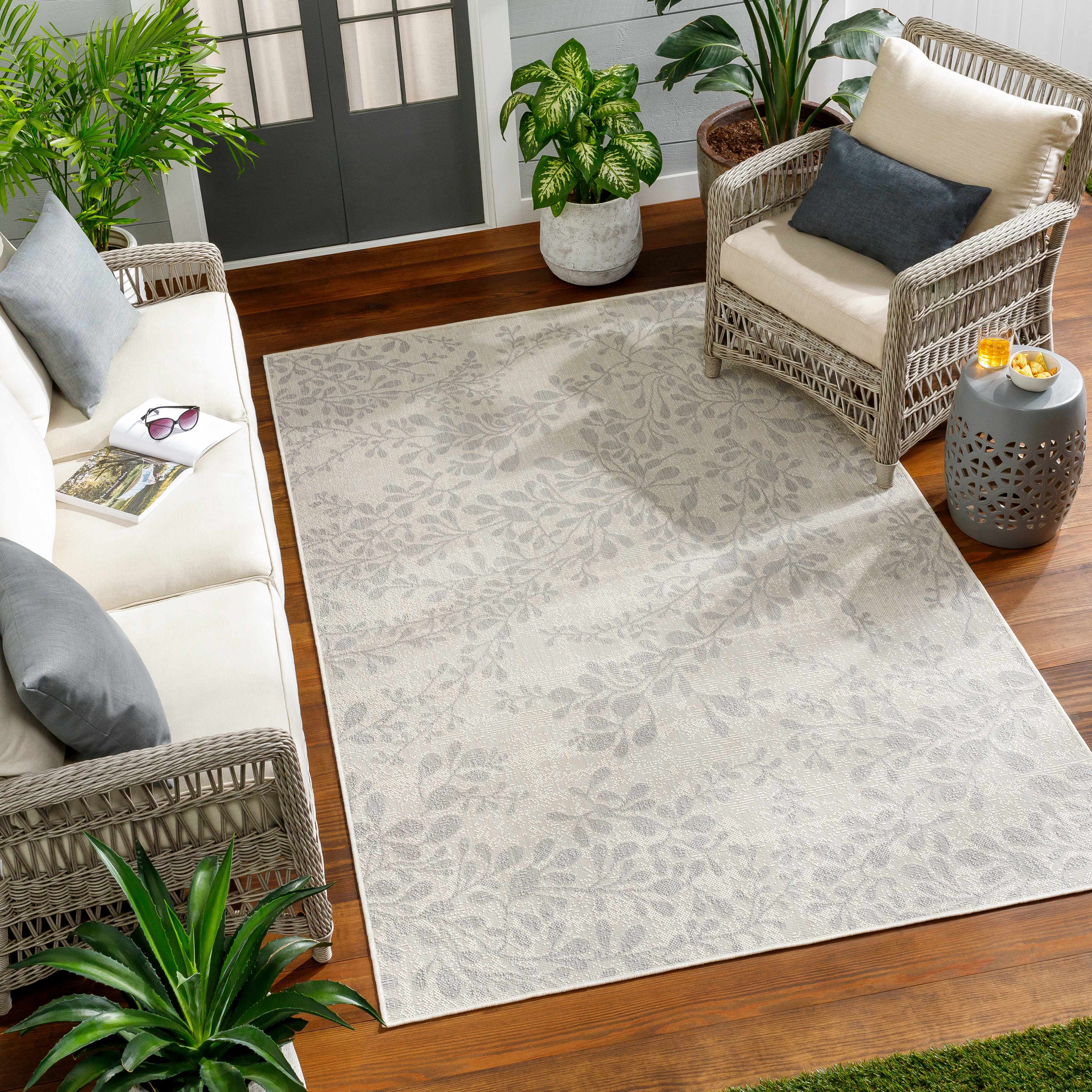 Idina Cream Area Rug - Clearance - Image 2