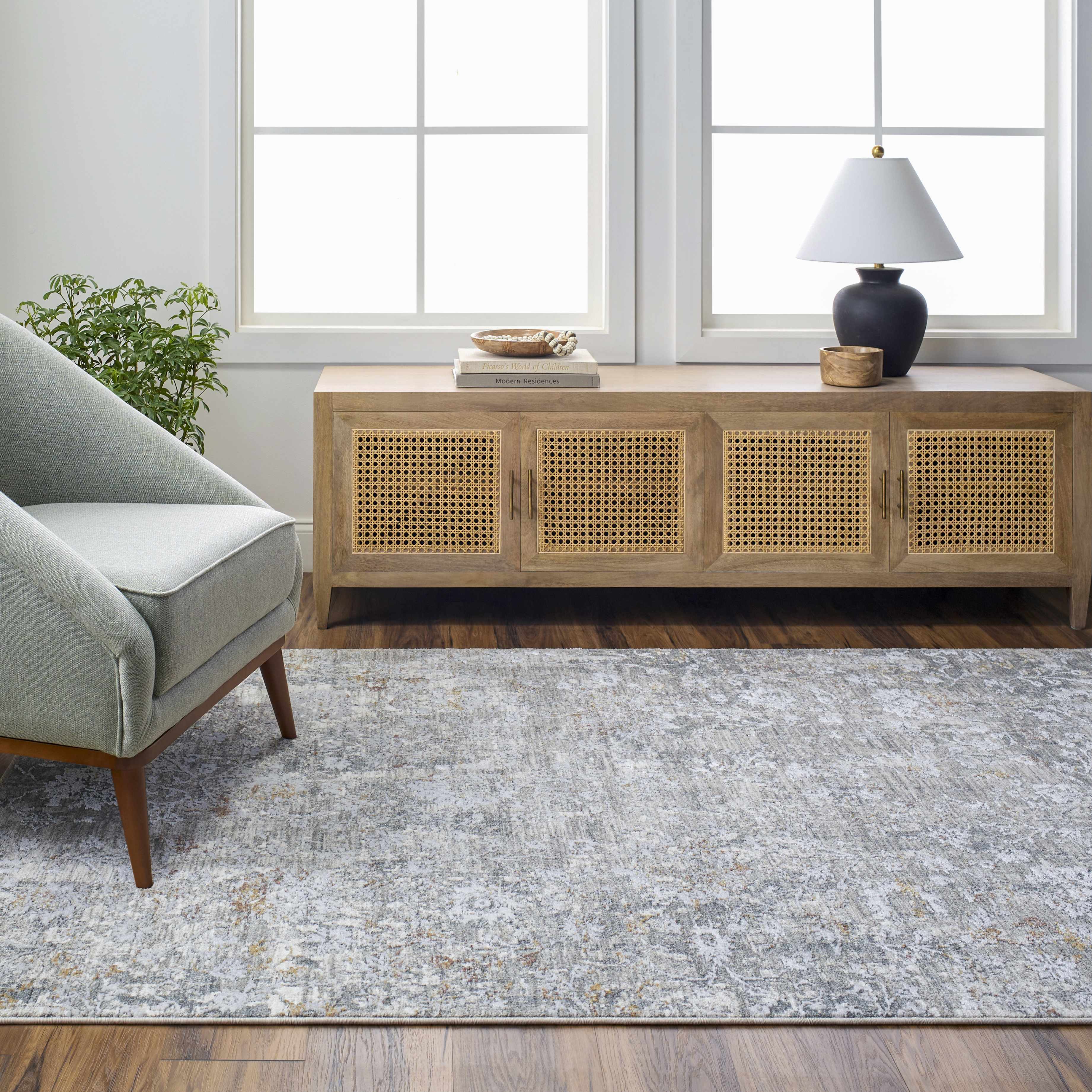 Ifama Textured Rug with Fringes - Image 6