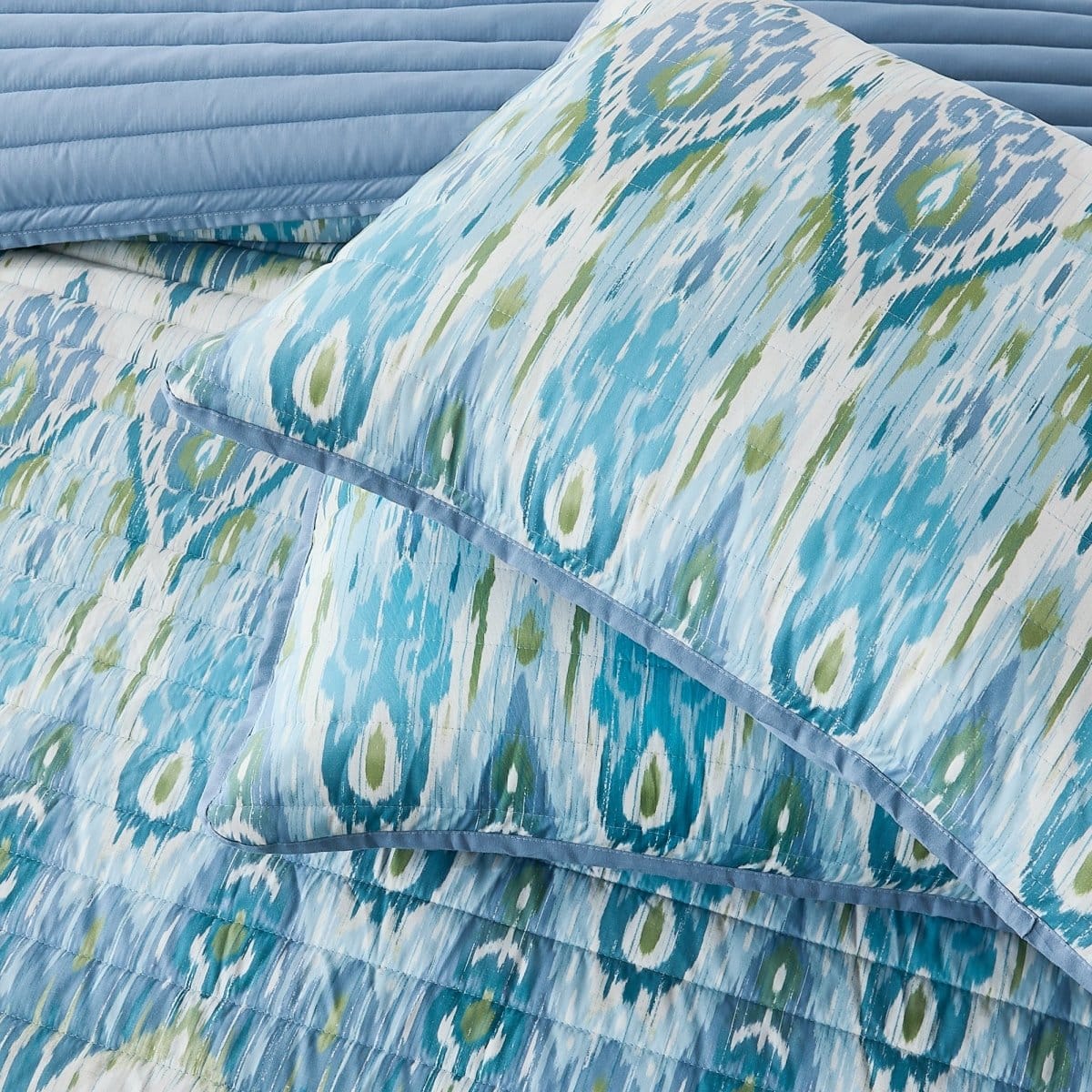 Ikat Drops Quilt Set - Image 7