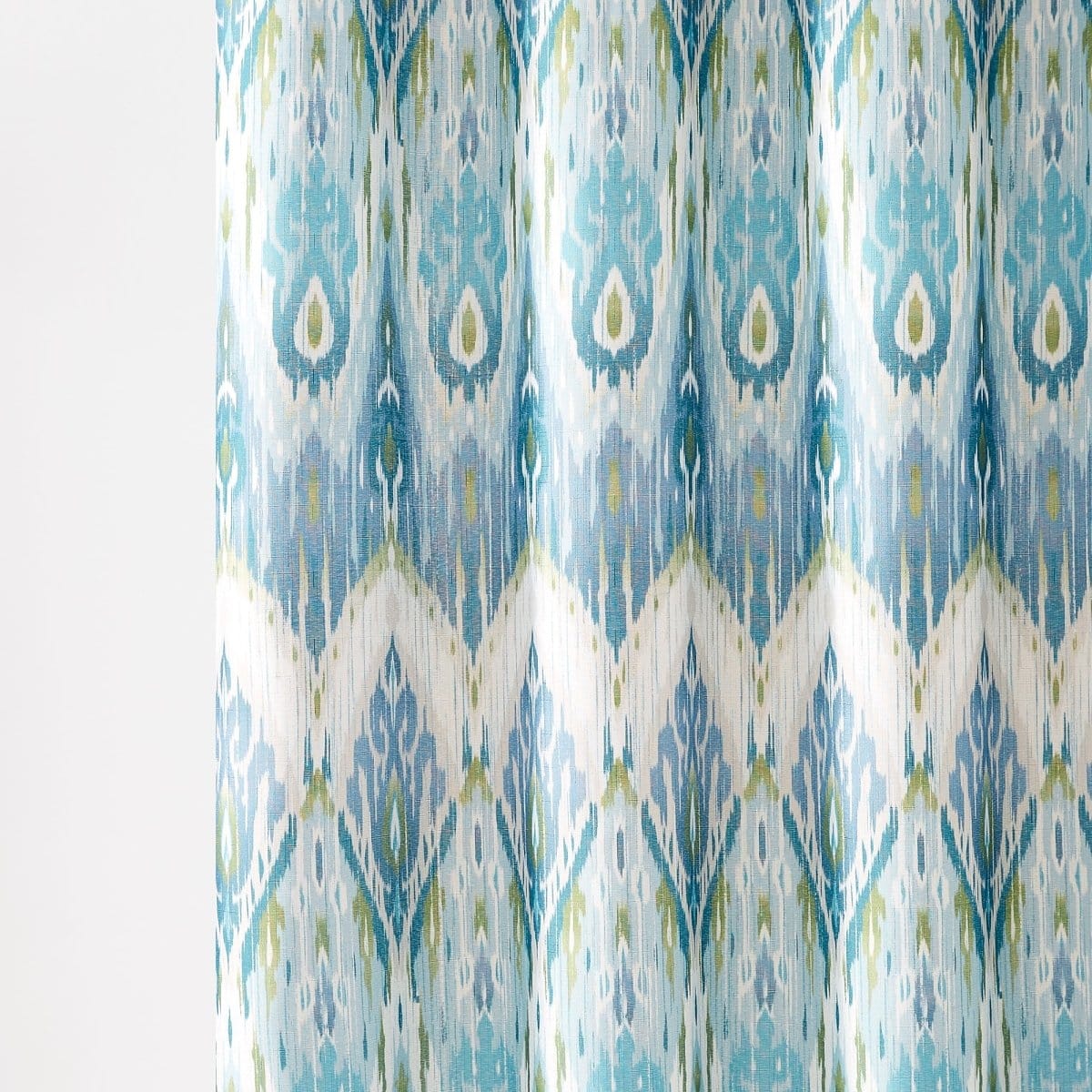 Ikat Drops Shower Curtain - Image 3