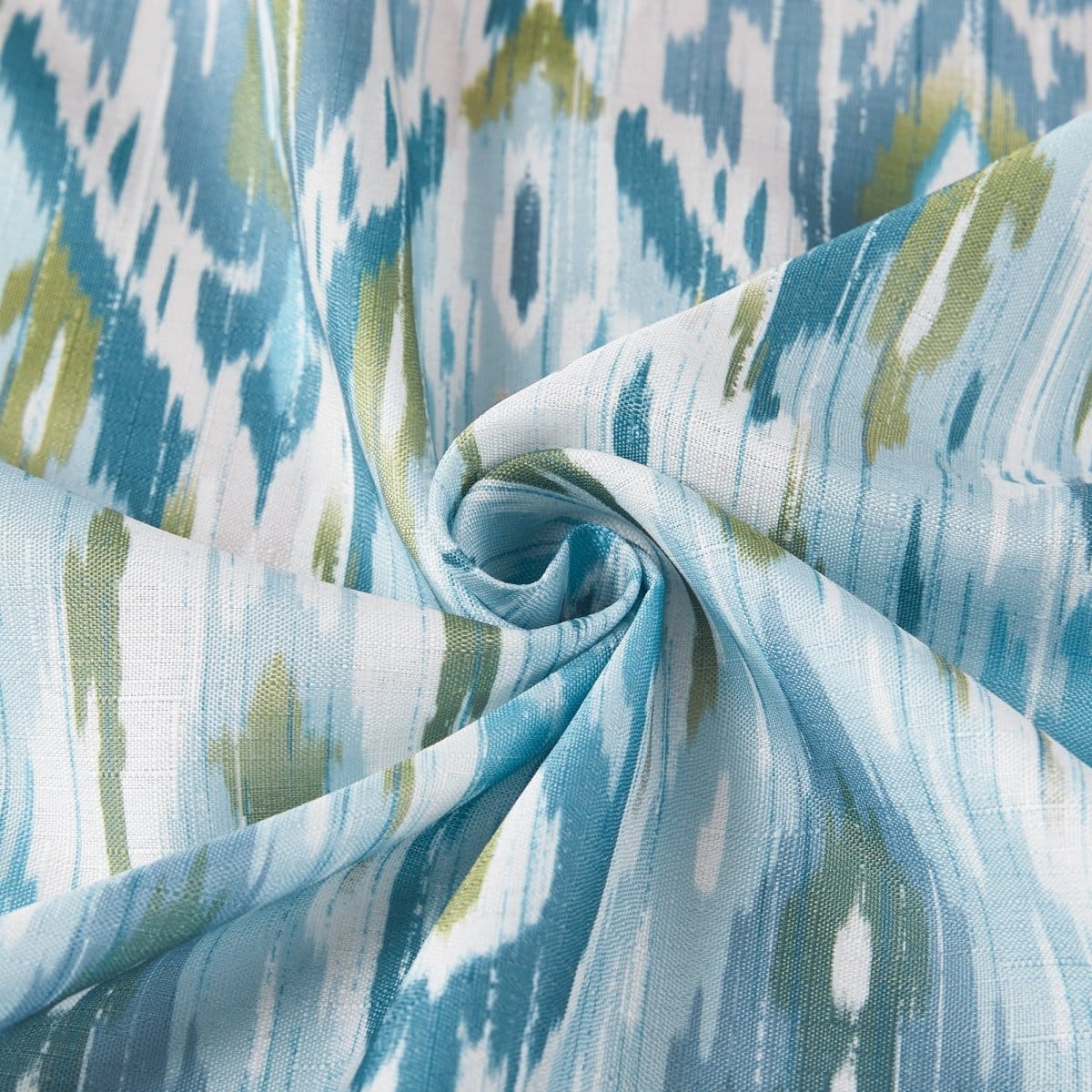 Ikat Drops Shower Curtain - Image 5