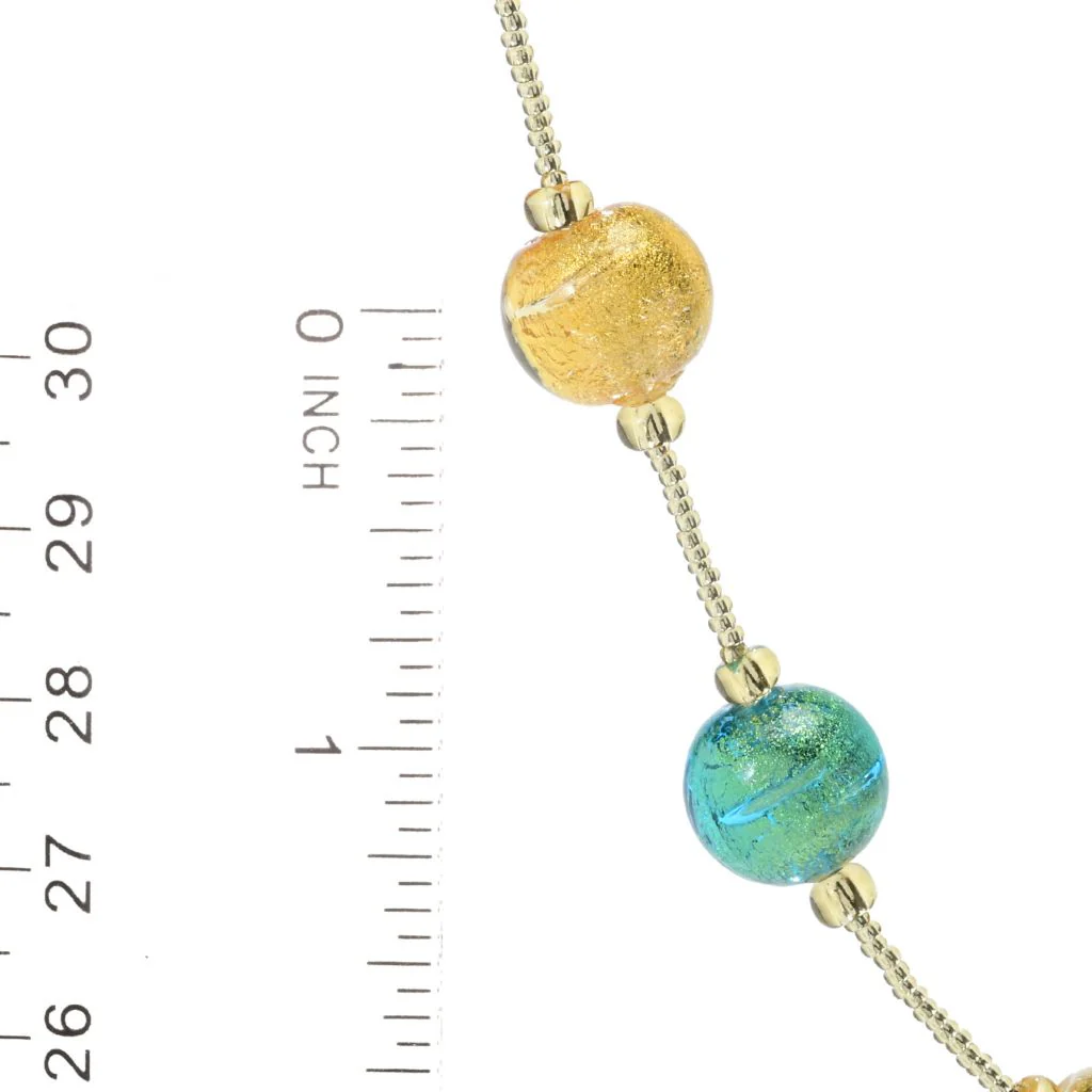 Il Murano di Francesca Choice of Length Murano Glass Bead Necklace - Image 2