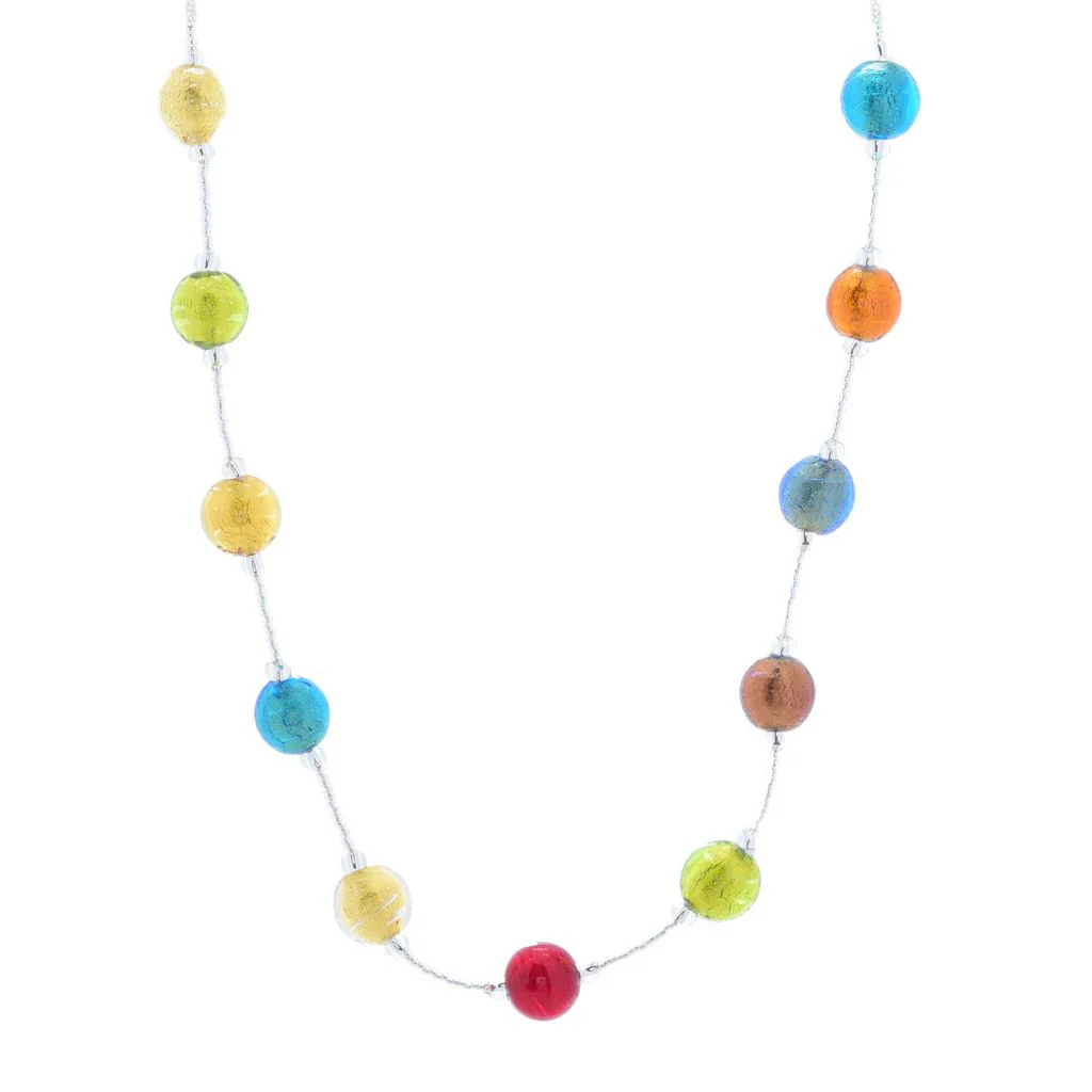 Il Murano di Francesca Choice of Length Murano Glass Bead Necklace - Image 3