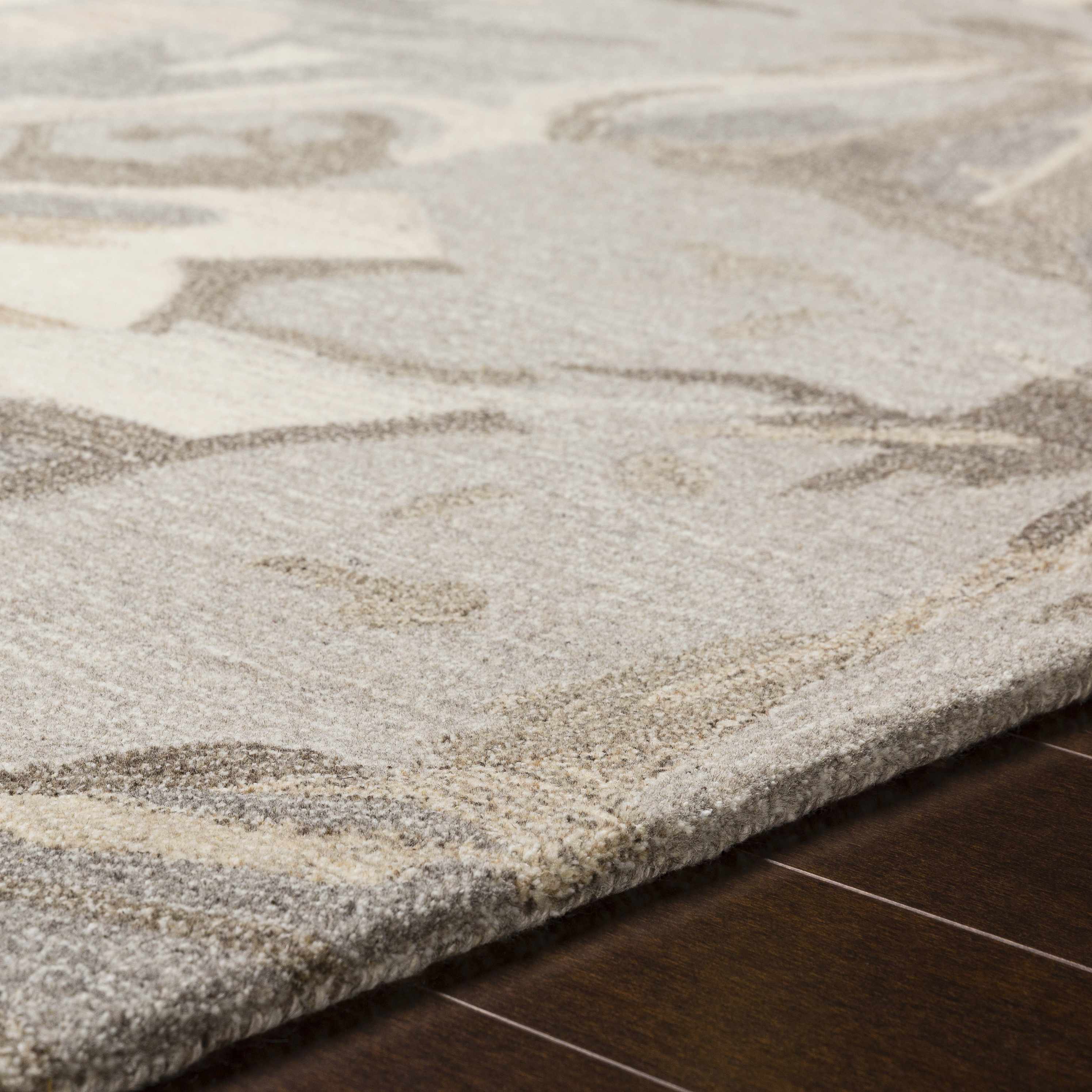 Ilfeld Athena Beige Floral Wool Rug - Image 10