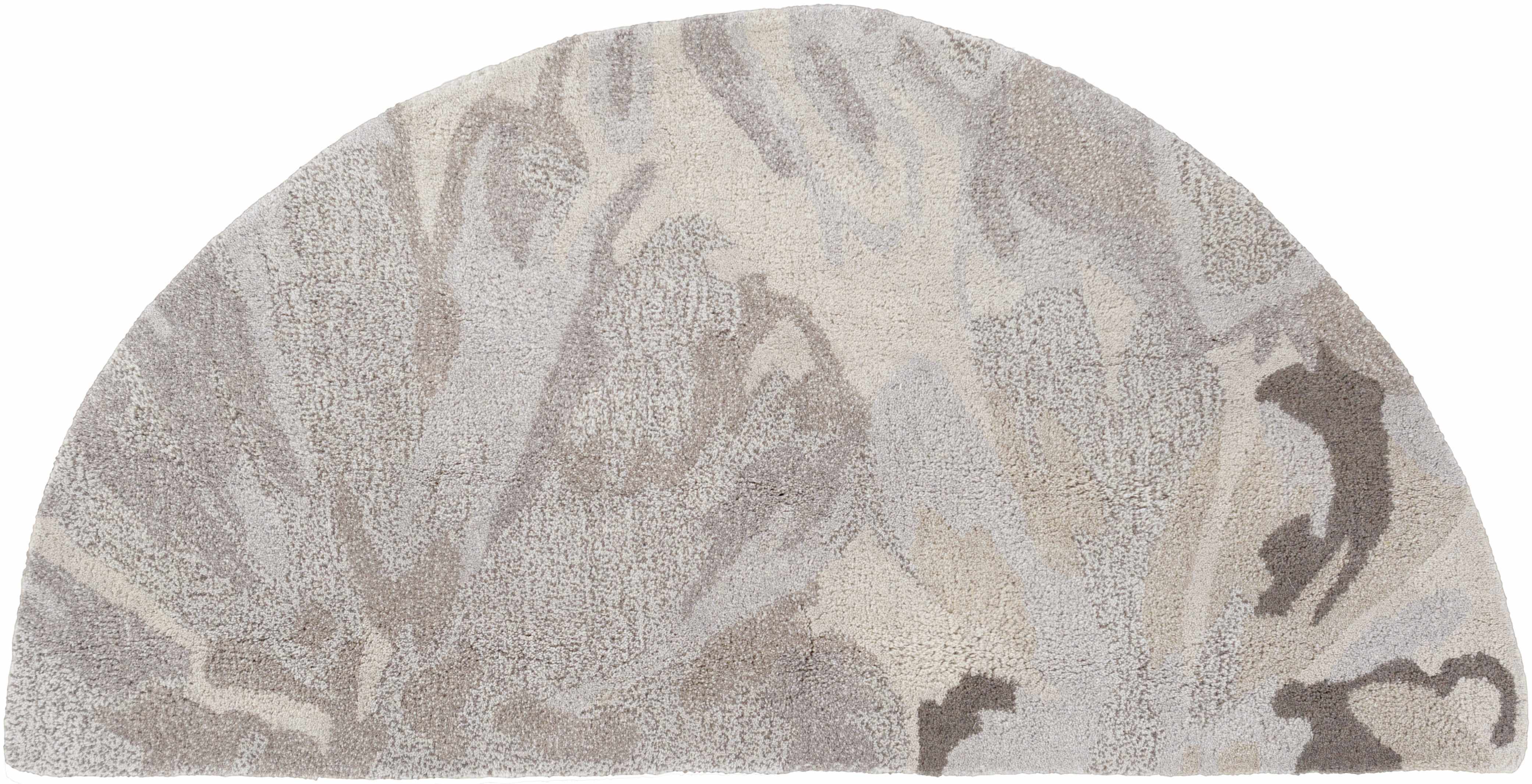 Ilfeld Athena Gray Floral Wool Rug - Image 10