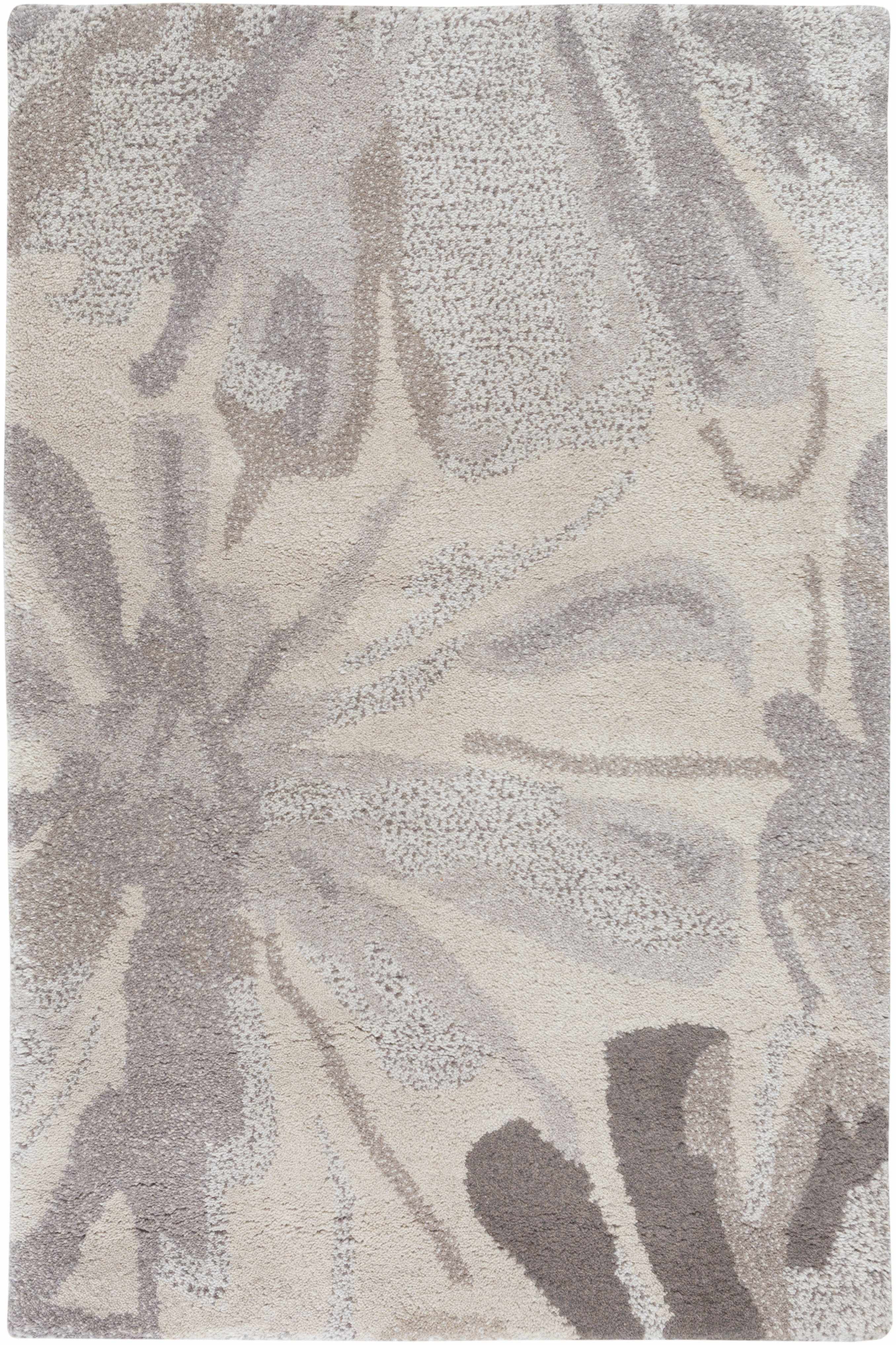 Ilfeld Athena Gray Floral Wool Rug - Image 14
