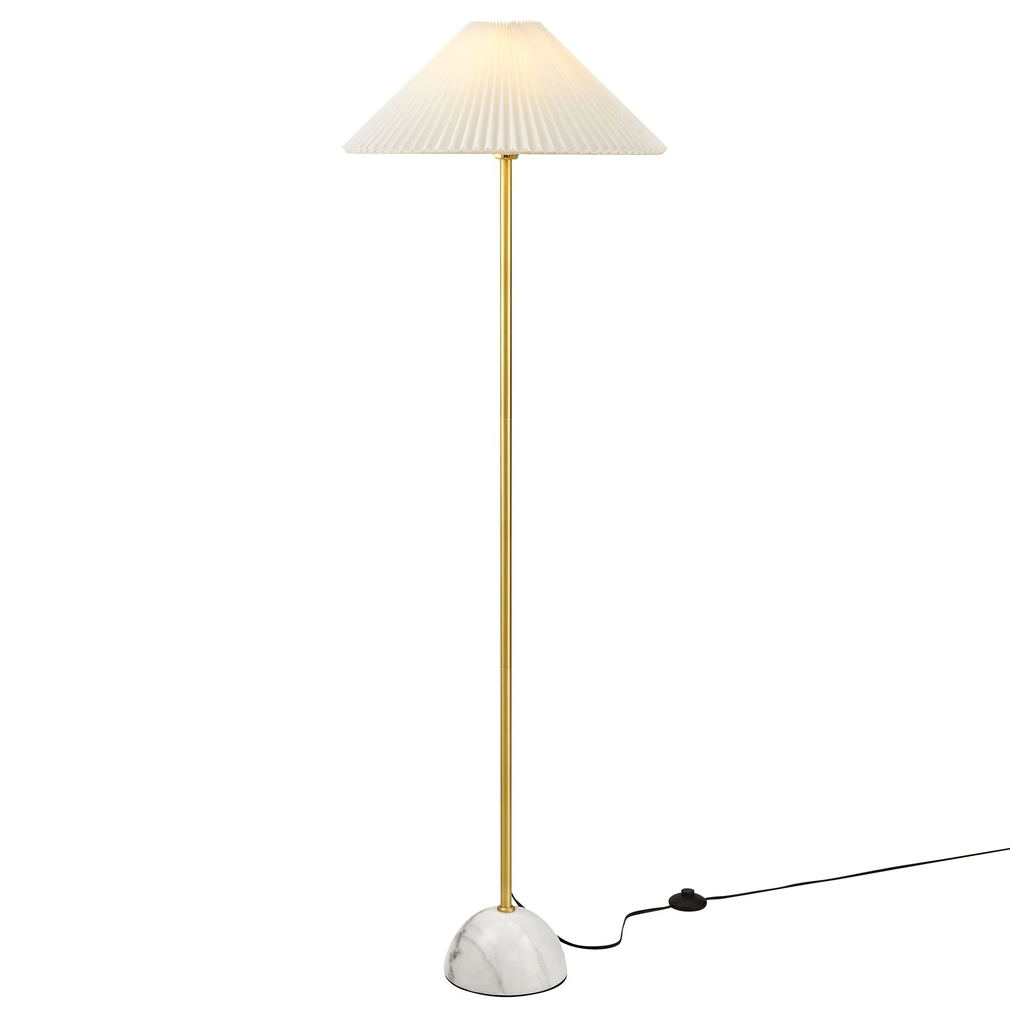 Illusion Marble Dome Floor Lamp by Modway - Image 5