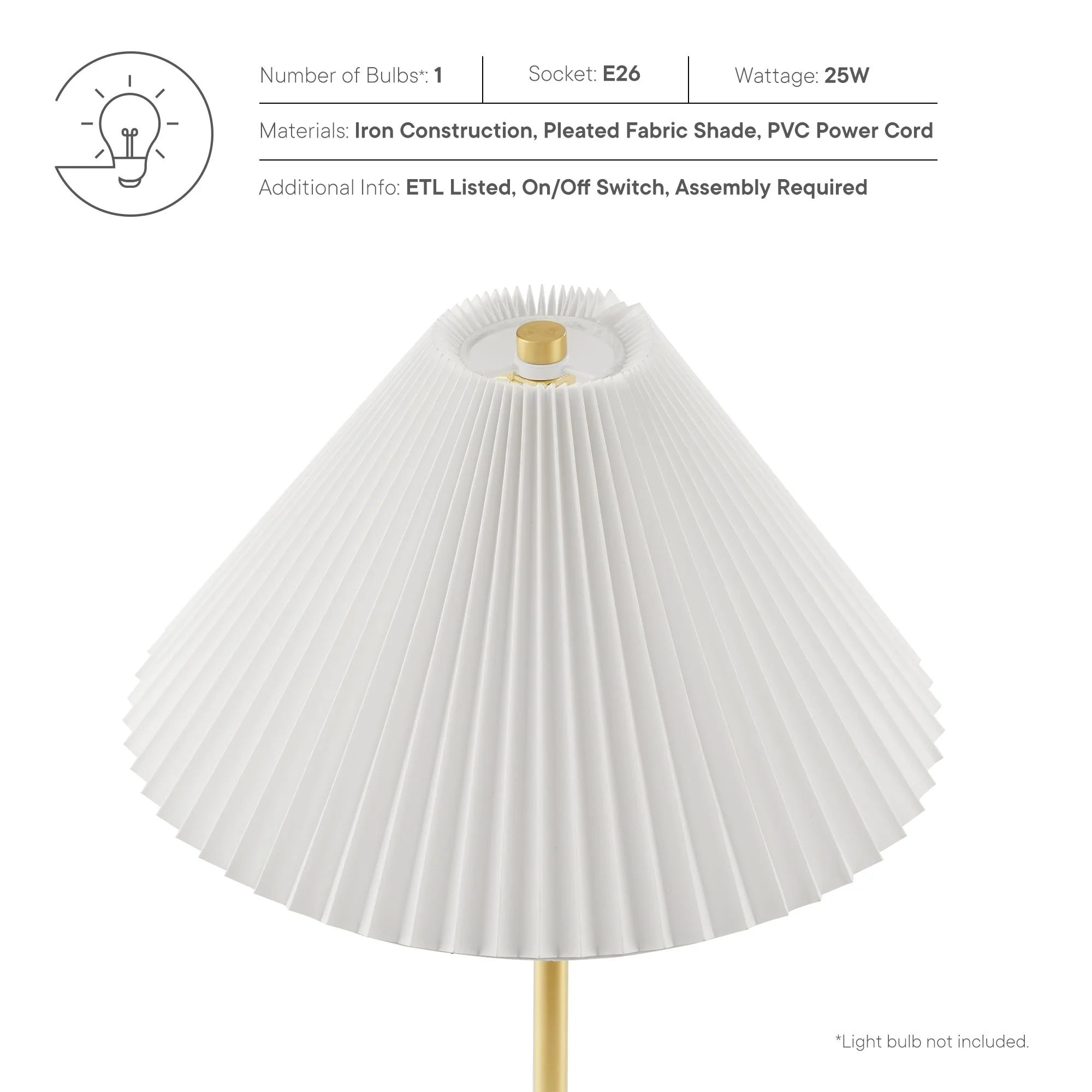 Illusion Marble Dome Table Lamp by Modway - Image 3