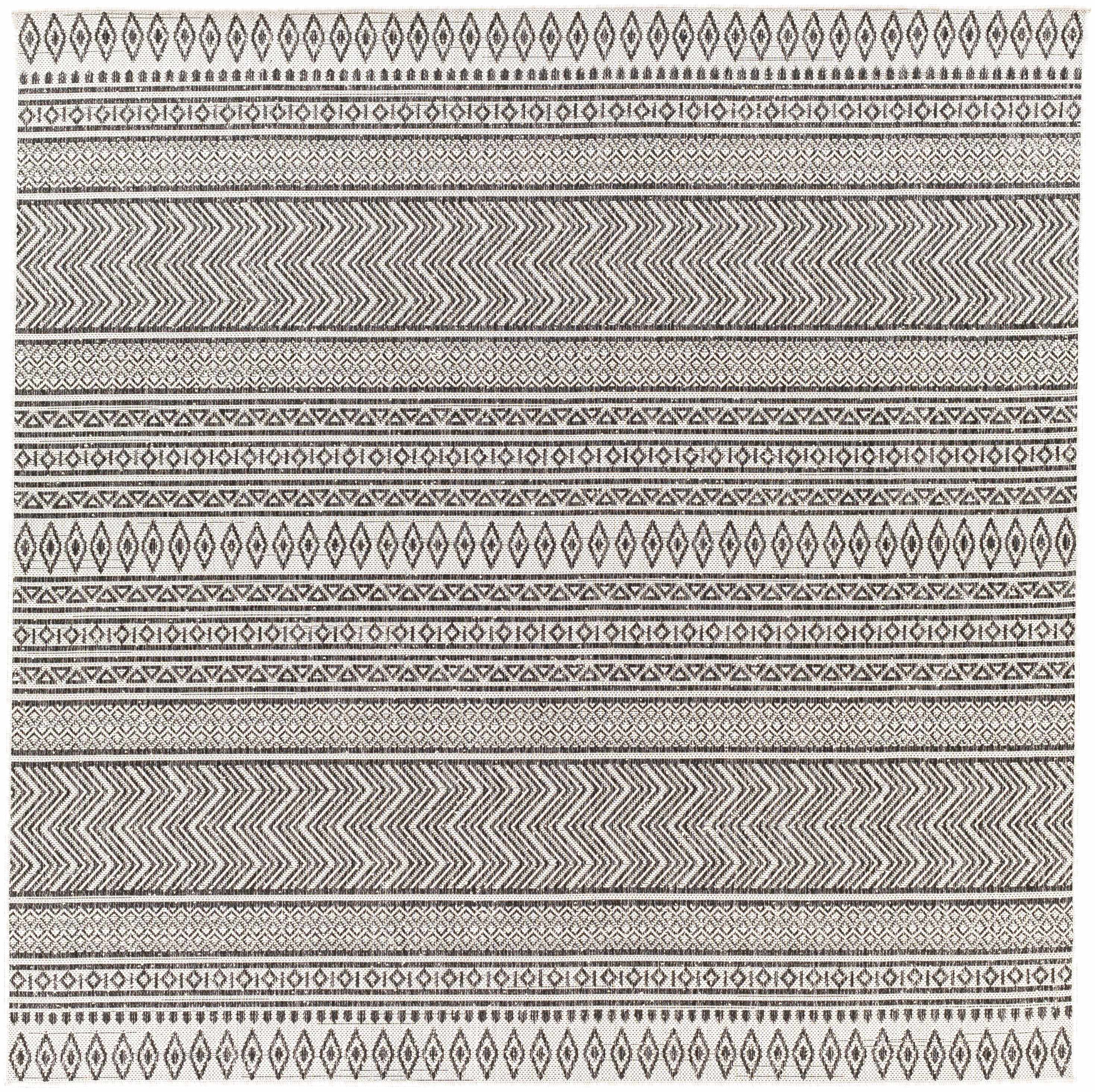 Imboden Black&White Outdoor Rug - Image 12