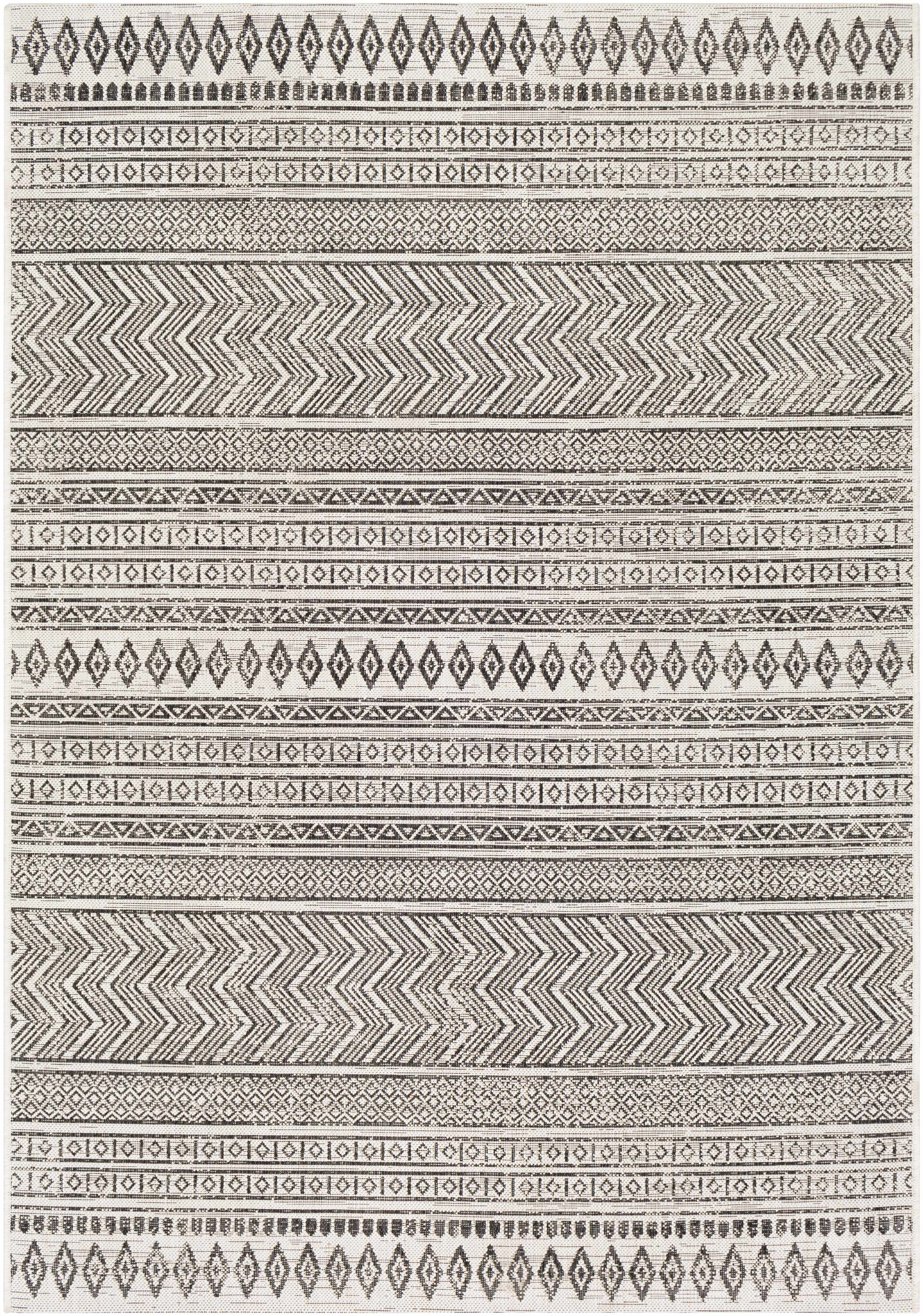 Imboden Black&White Outdoor Rug - Image 17