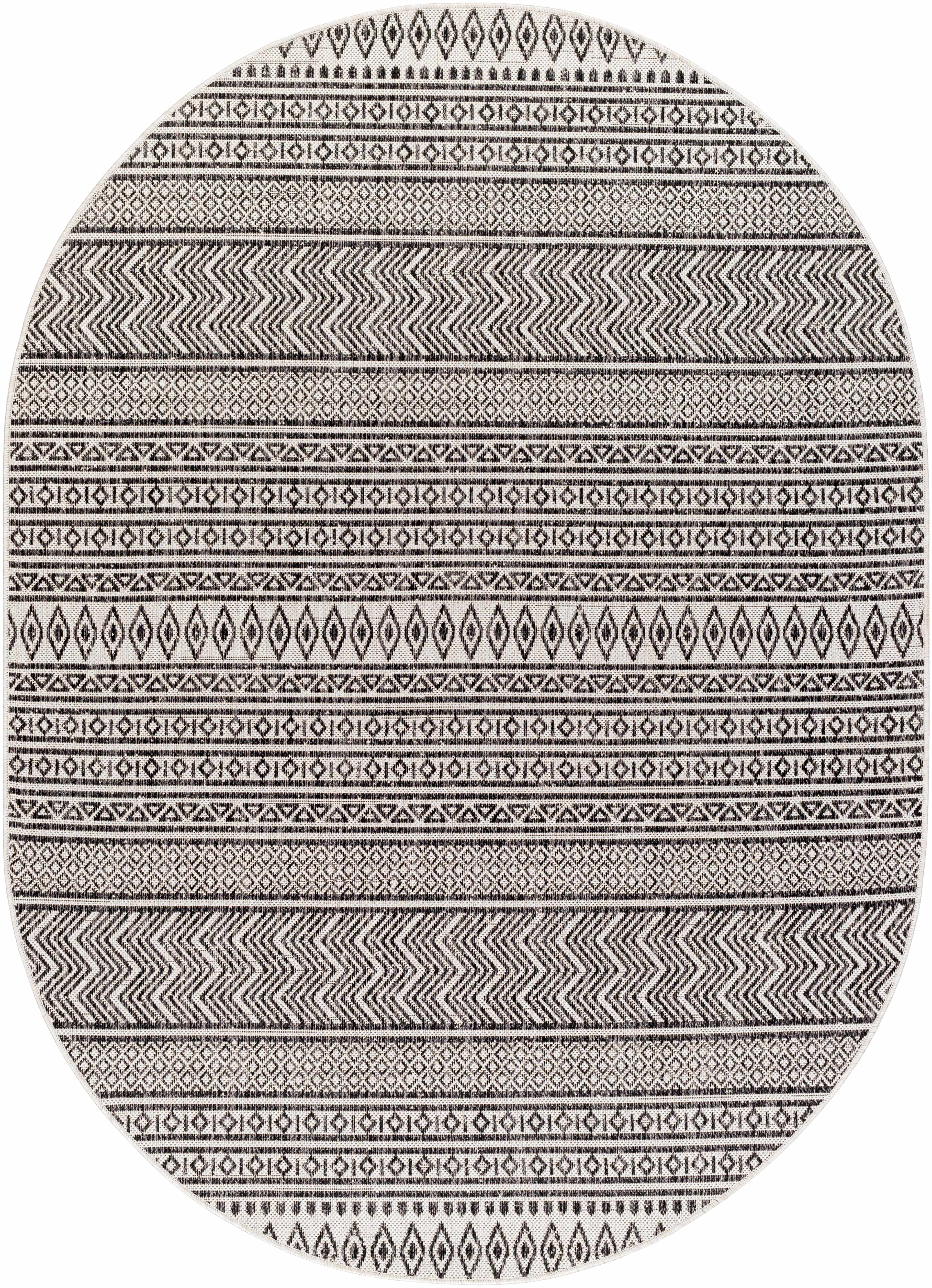 Imboden Black&White Outdoor Rug - Image 18