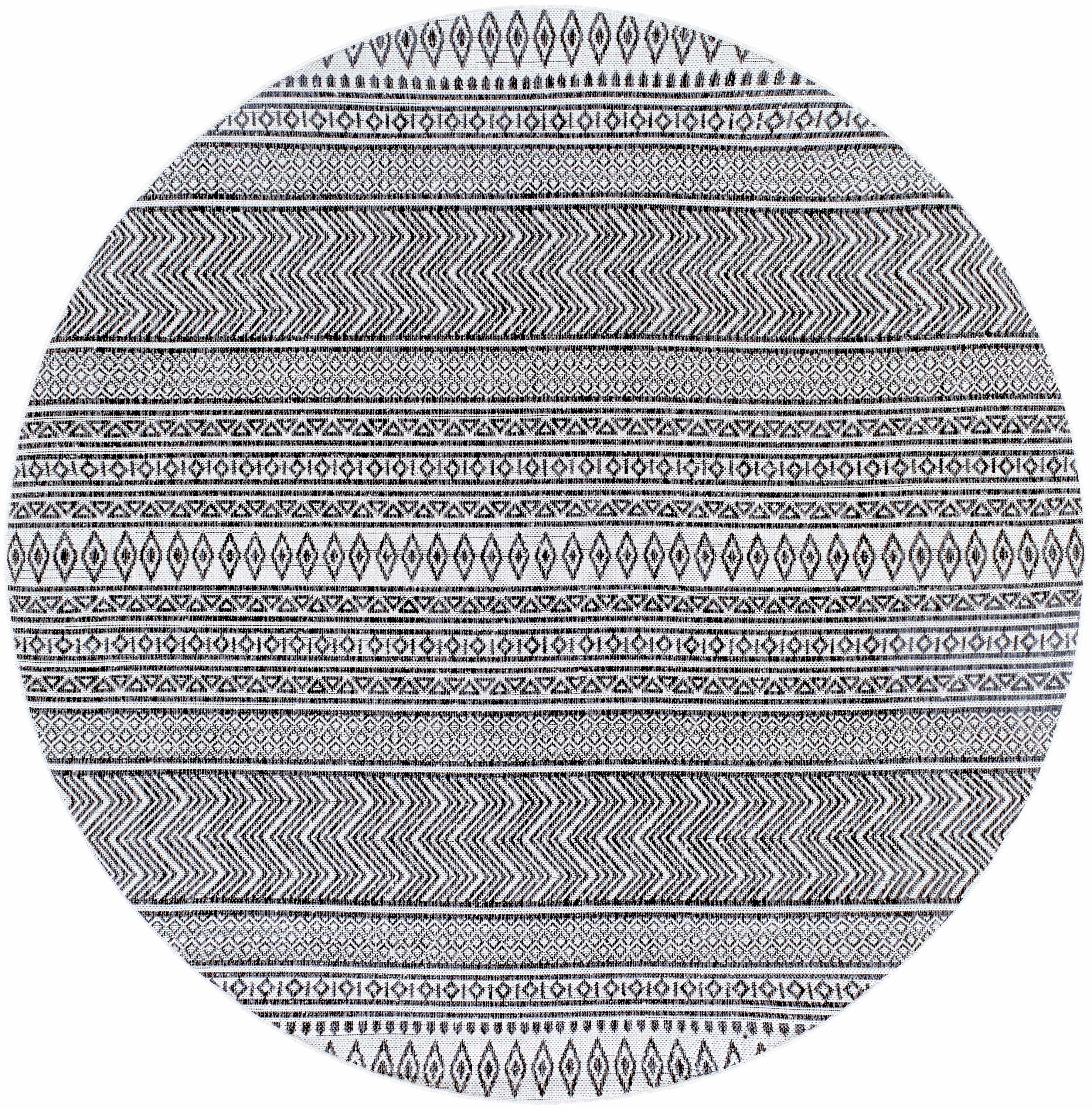 Imboden Black&White Outdoor Rug - Image 23