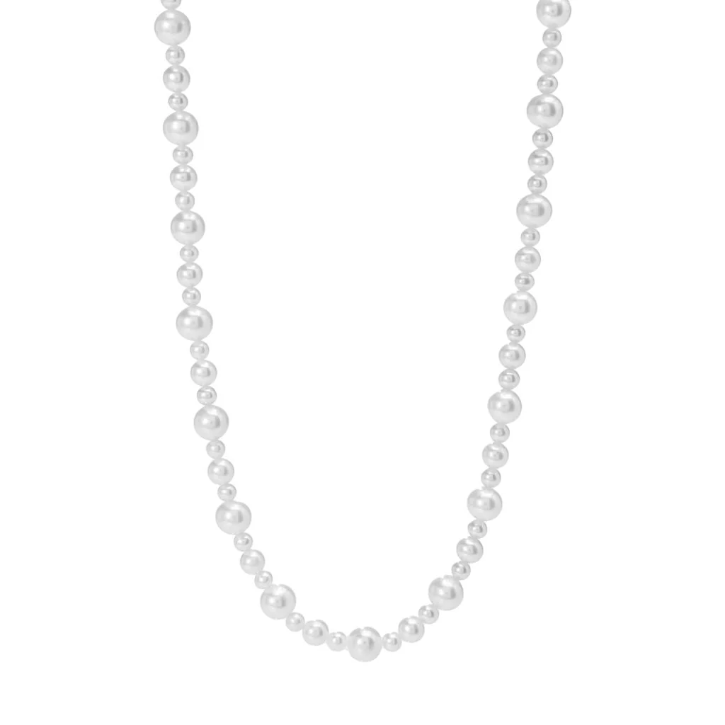 Imperial Pearl Sterling Silver Freshwater Cultured Pearl Strand Necklace - Image 3