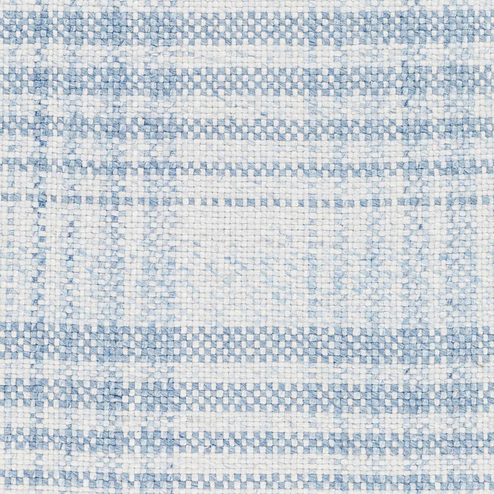 Inara Blue Plaid Area Rug - Image 4