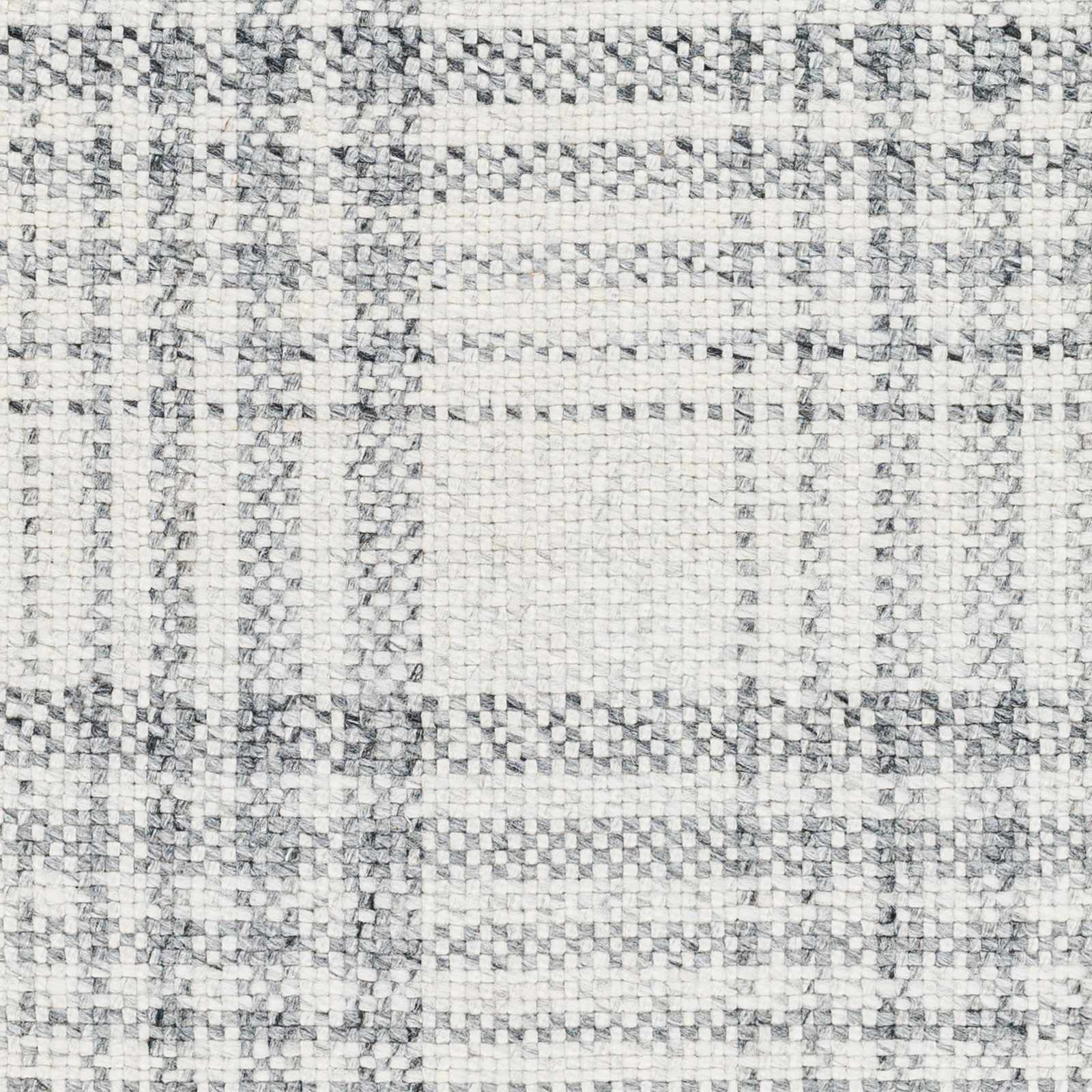 Inara Gray Plaid Area Rug - Image 4