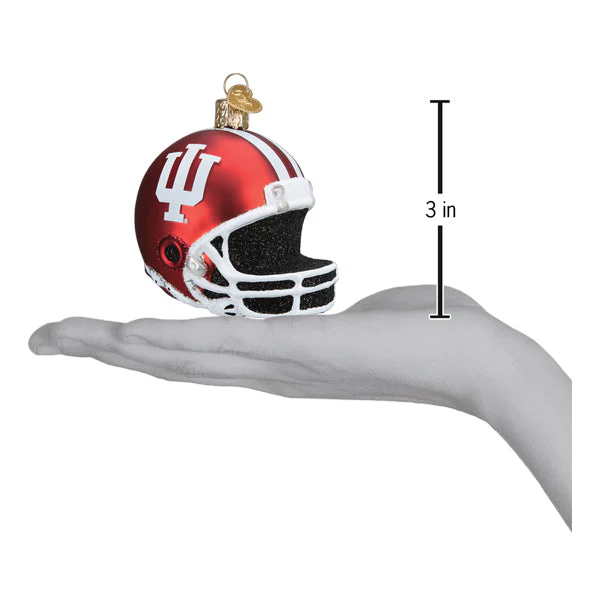 Indiana Football Helmet Ornament - Image 4