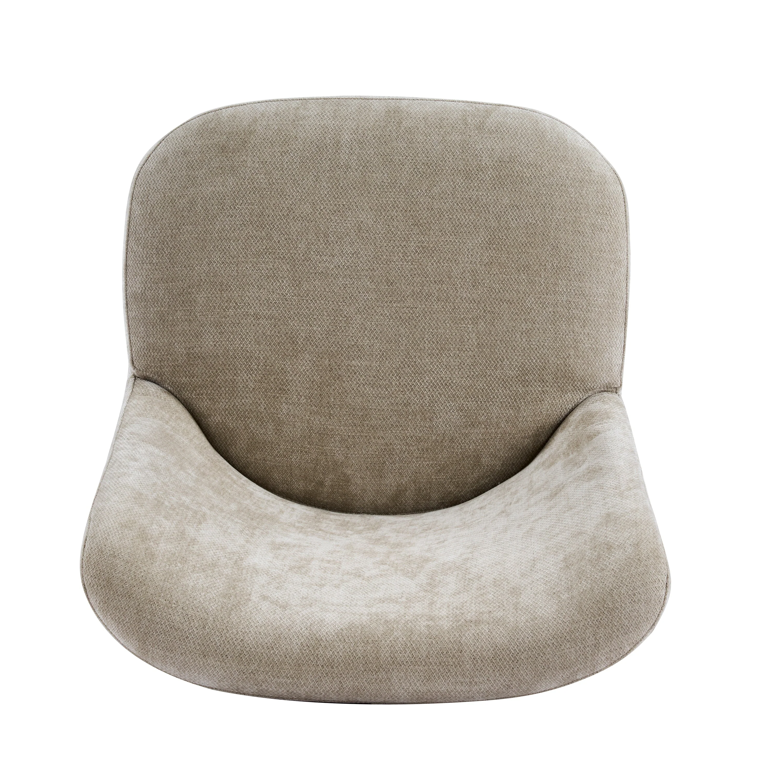 Indoor Dining Chair Set of 2 in Creamy Oatmeal Upholstered Fabric - Image 12