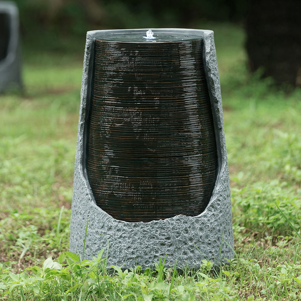 Indoor Outdoor Water Fountain Unique Broken Urn Fountain - Image 5