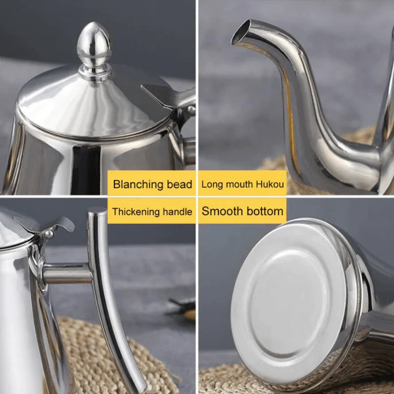 Induction Electric Kettle with Built-In Filter Fast Boil Tea Coffee - Image 7
