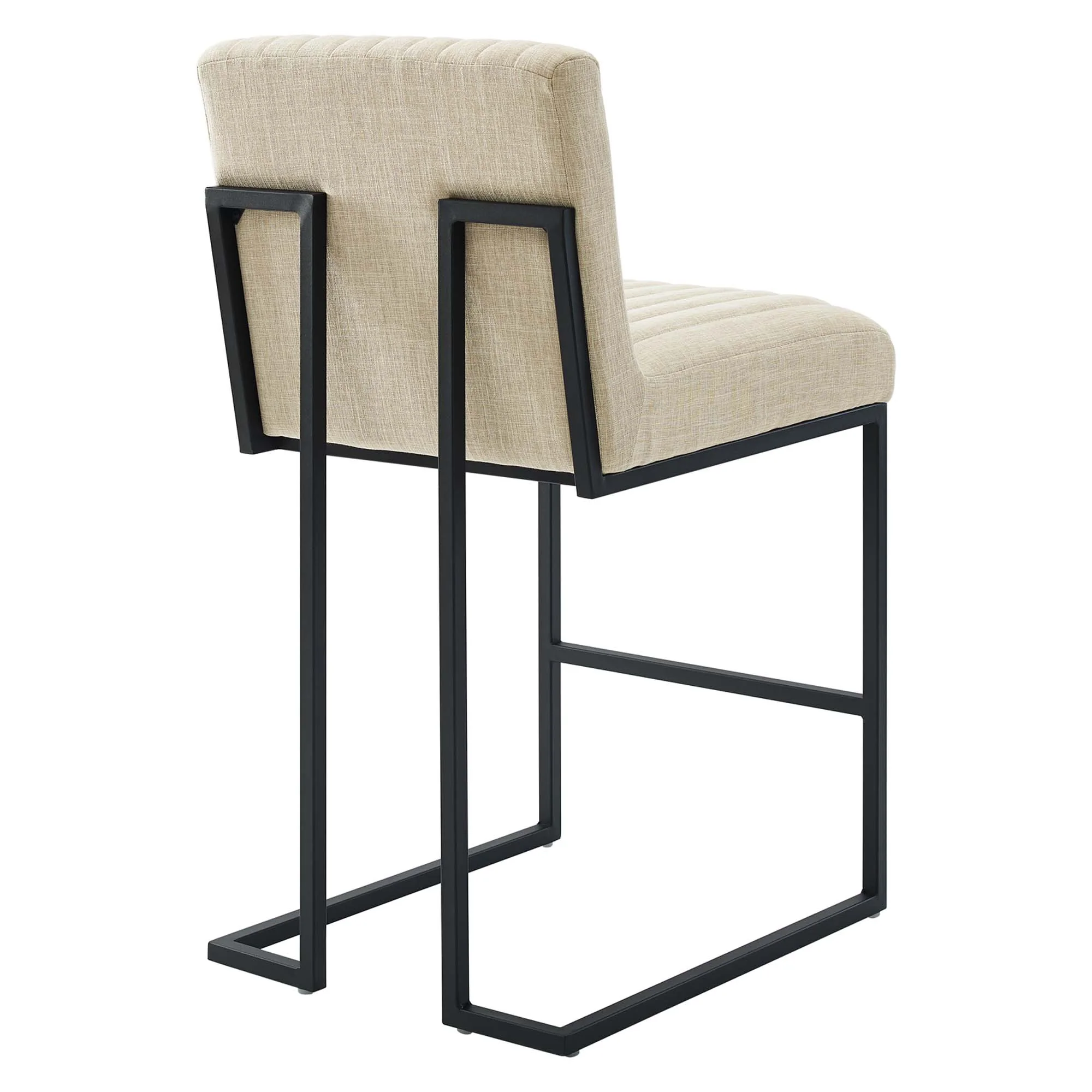 Indulge Channel Tufted Fabric Counter Stool by Modway - Image 4