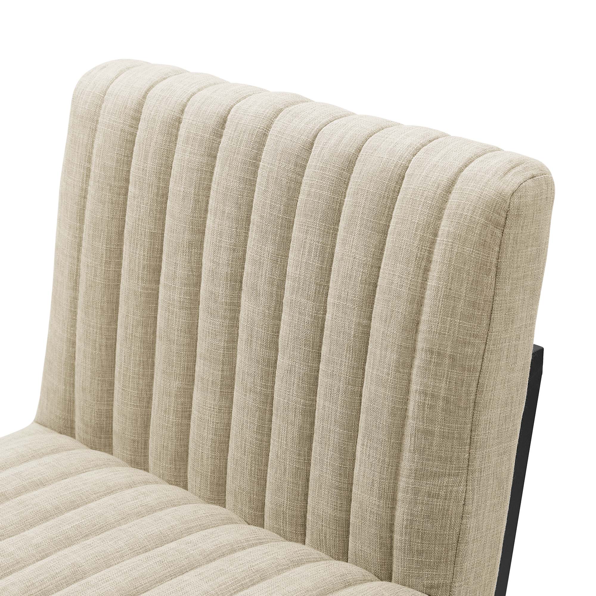 Indulge Channel Tufted Fabric Counter Stool by Modway - Image 6