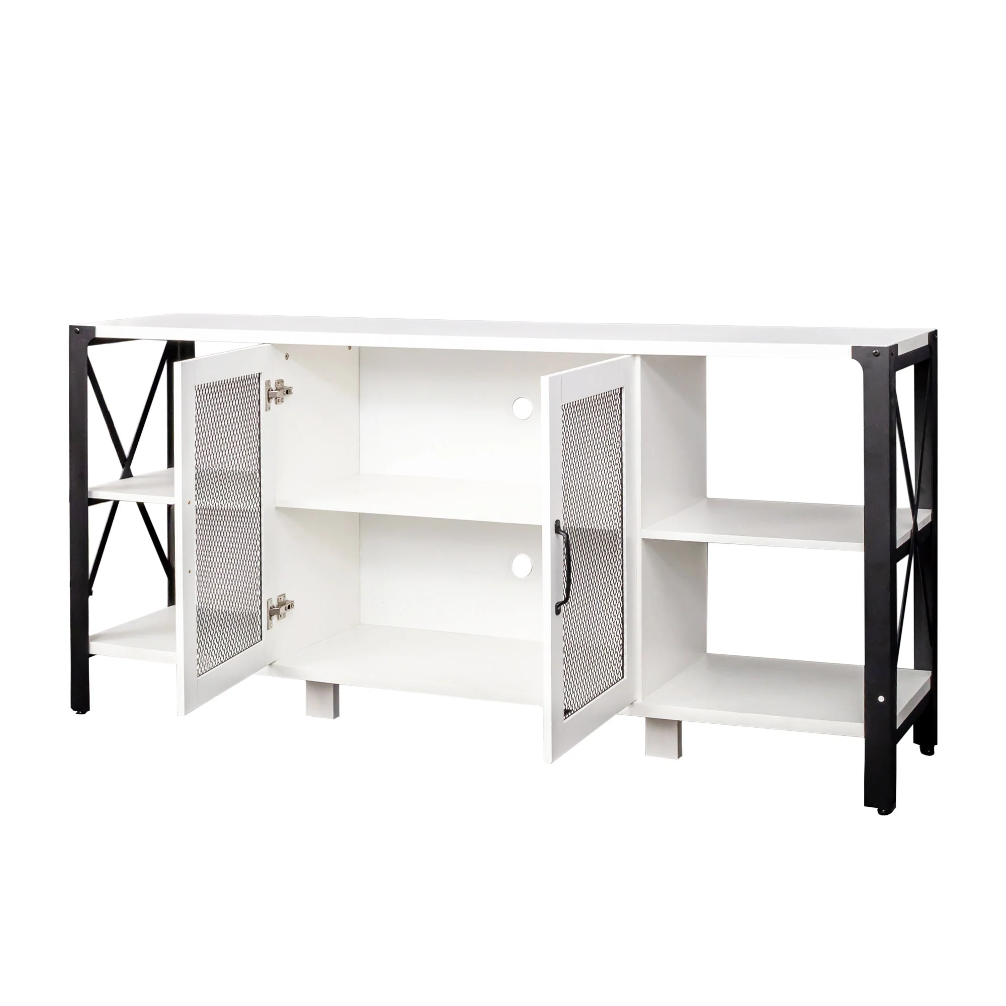 Industrial TV Stand for Living Room and Bedroom - Image 7
