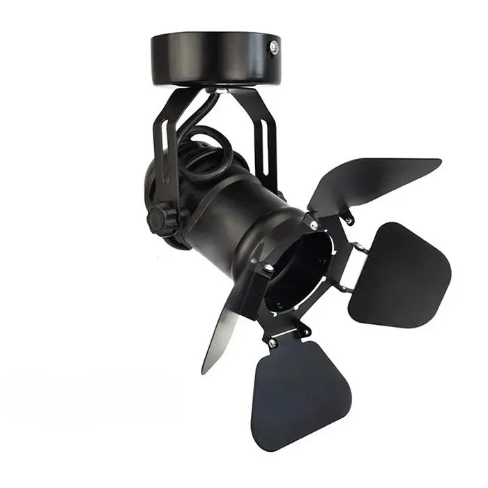 Industrial Vintage LED Ceiling Spotlight Barn Door Art Gallery Hallway Stage - Image 7