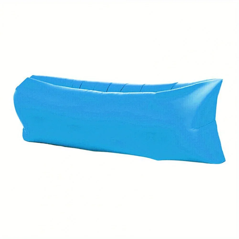 Inflatable Sofa Air Lounger Portable Camping Mat Beach Recliner Outdoor Chair - Image 9