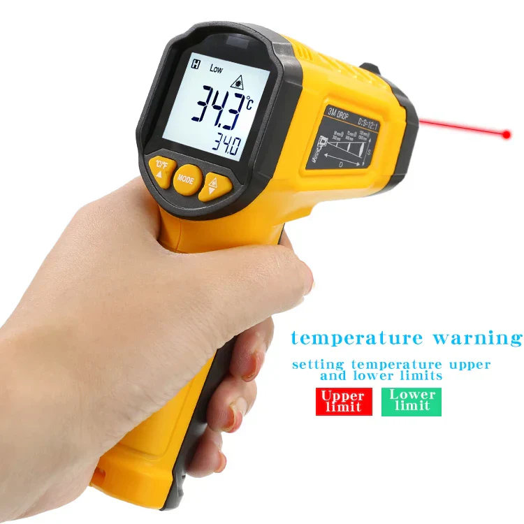 Infrared Non-Contact Thermometer TS380 – Handheld High-Precision Temperature Gauge - Image 3