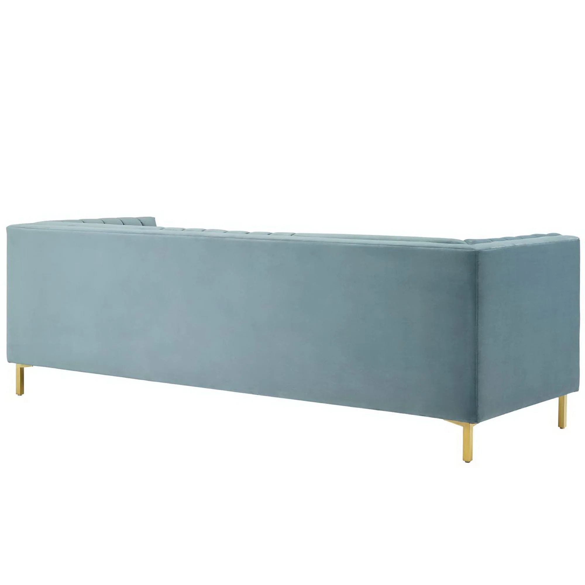Ingenuity Channel Tufted Performance Velvet Sofa by Modway - Image 2