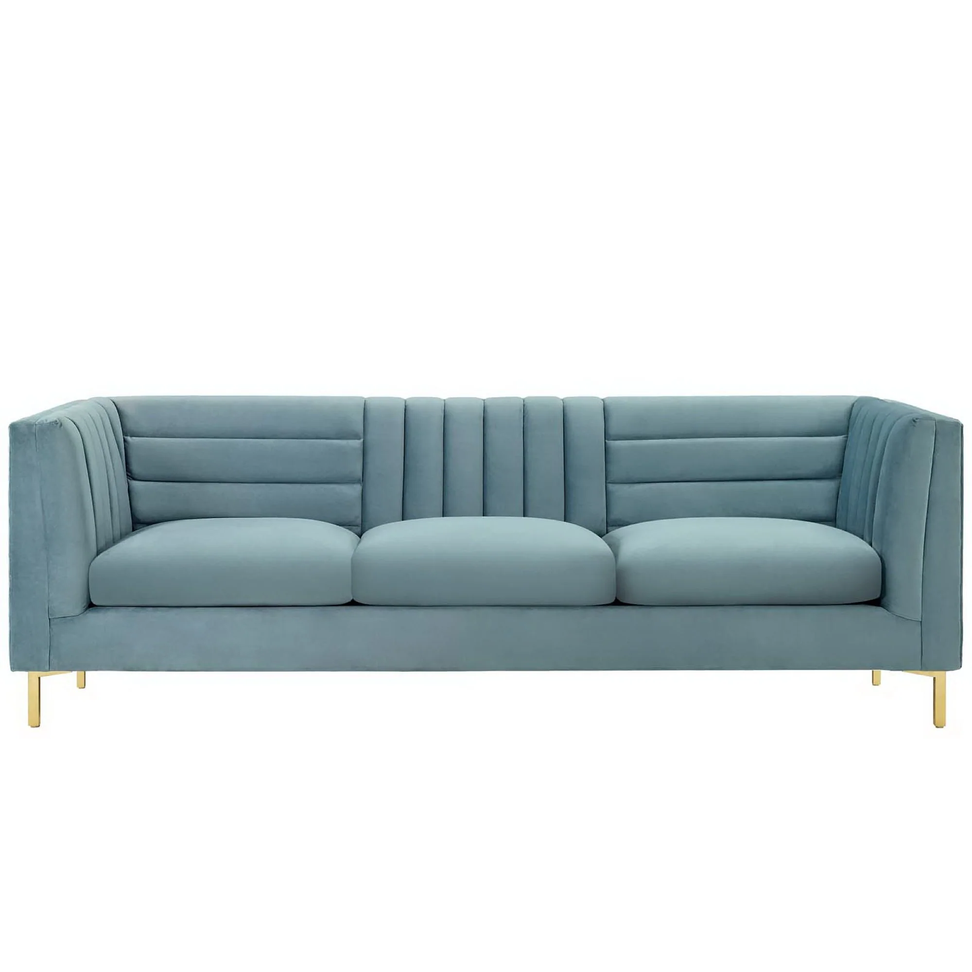 Ingenuity Channel Tufted Performance Velvet Sofa by Modway - Image 3