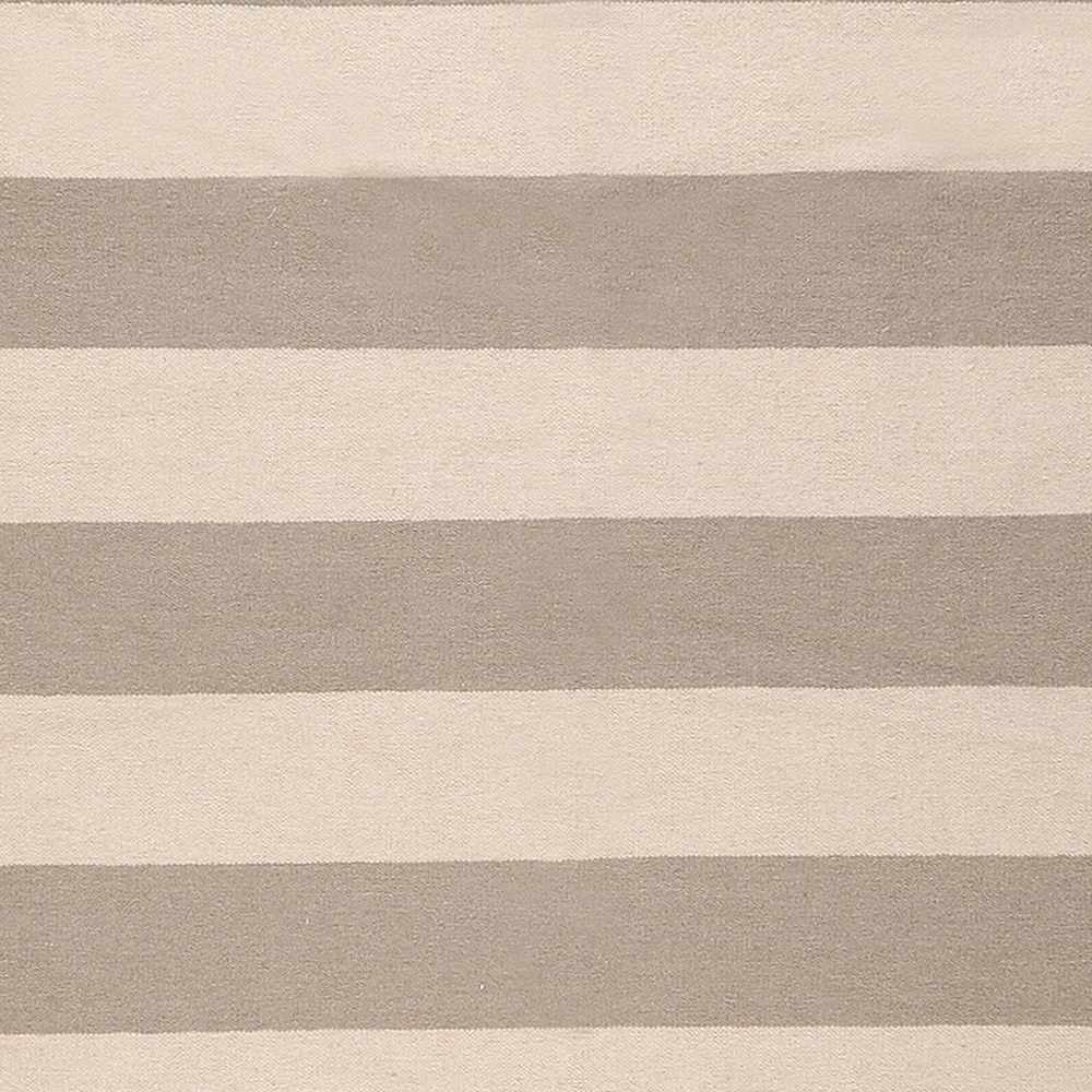 Ingersoll Beige&Gray Striped Wool Area Rug - Clearance - Image 3