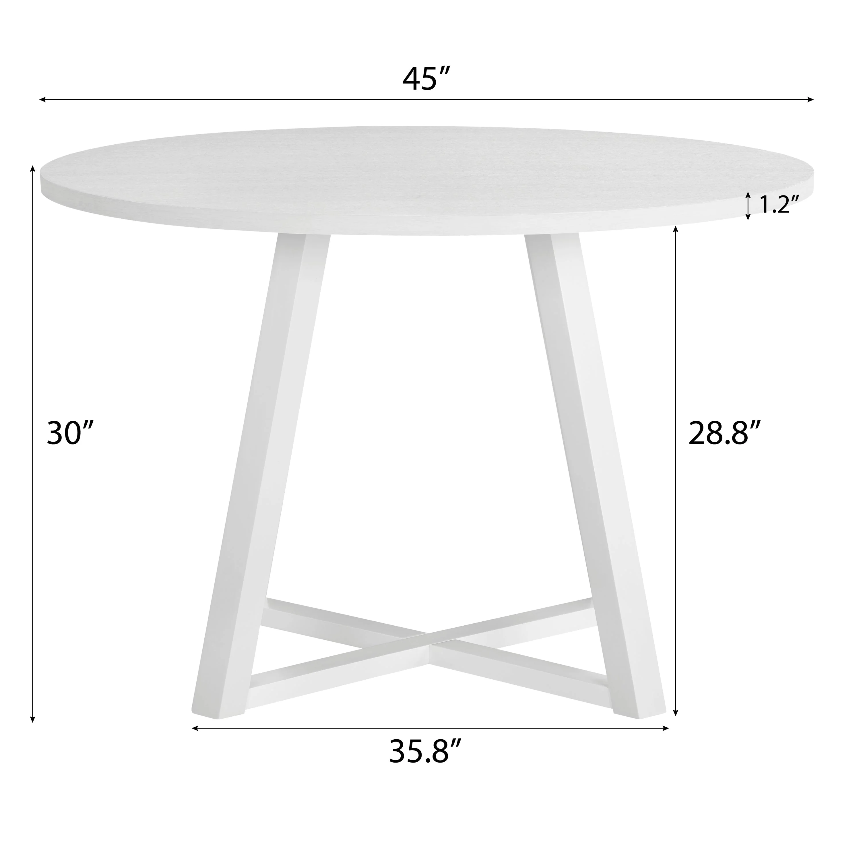 Innes 5-Piece Round Dining Set - Image 14
